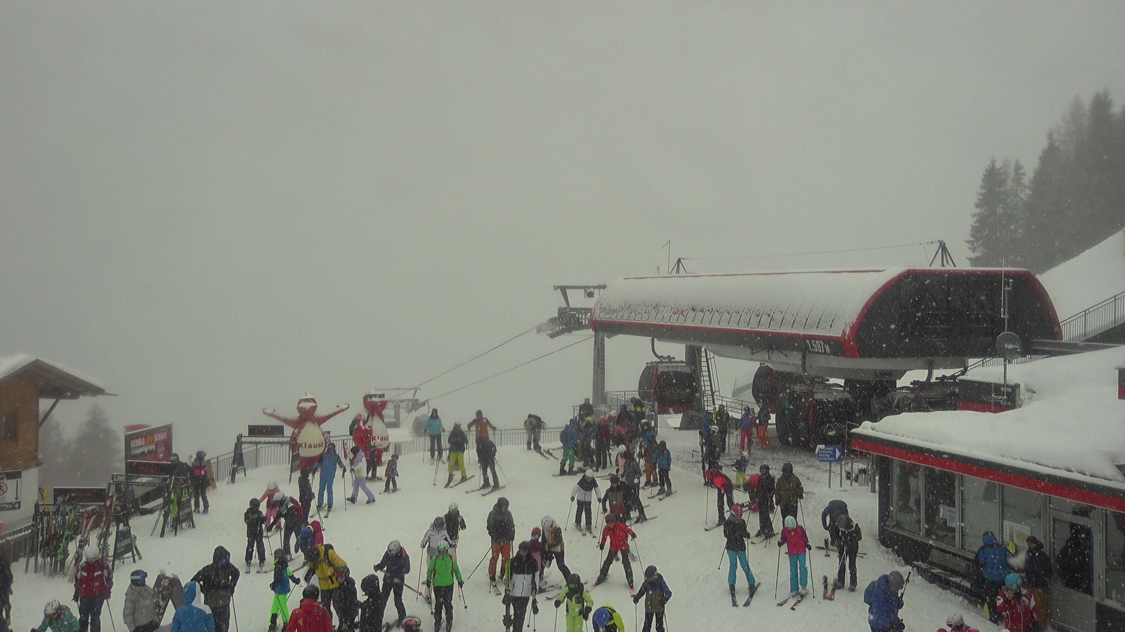 Archived image Webcam Klausberg upper station