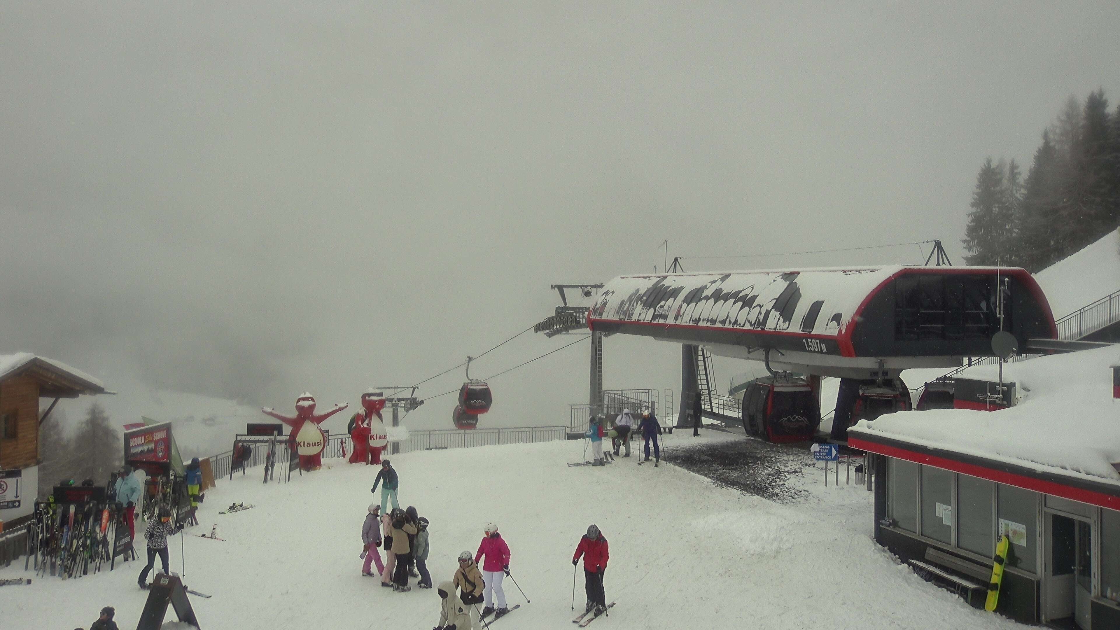 Archived image Webcam Klausberg upper station