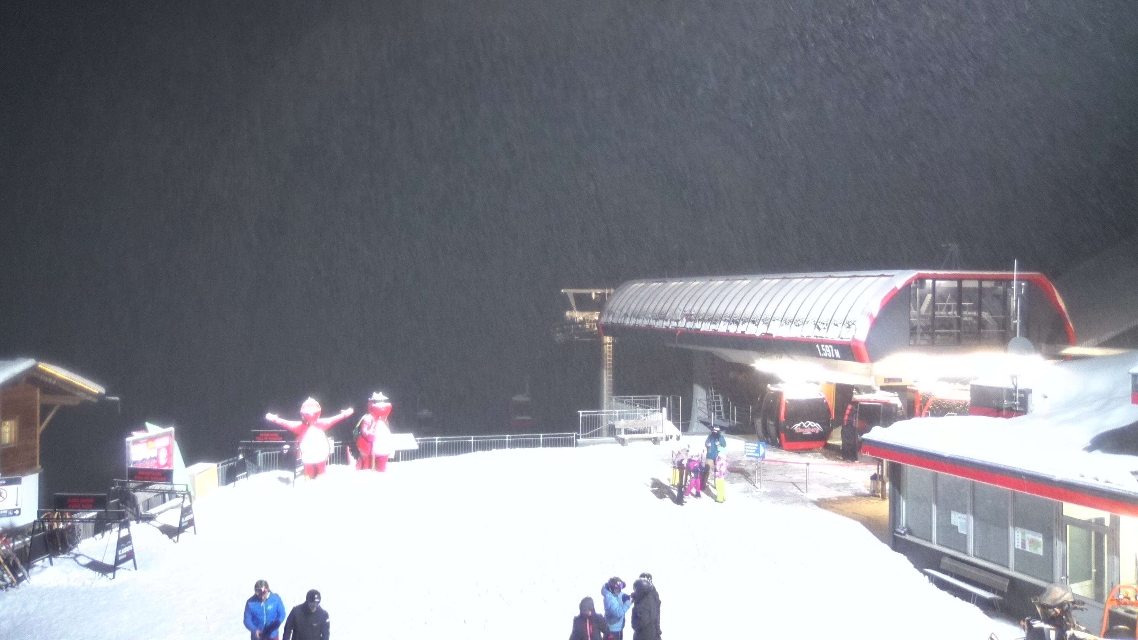 Archived image Webcam Klausberg upper station