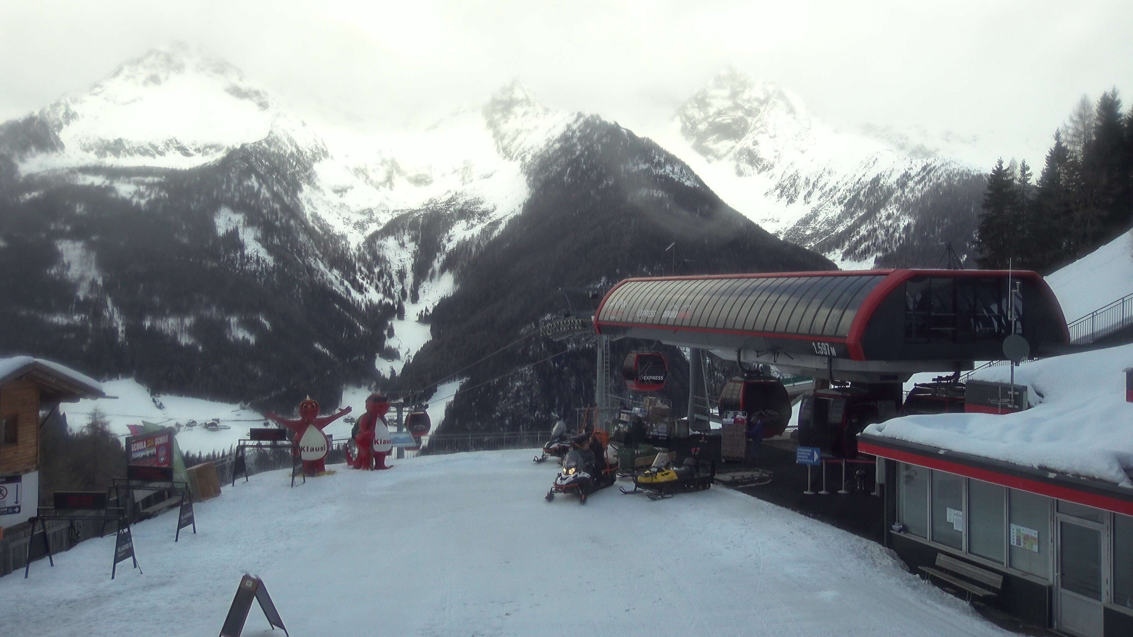 Archiv Foto Webcam Bergstation Klausberg