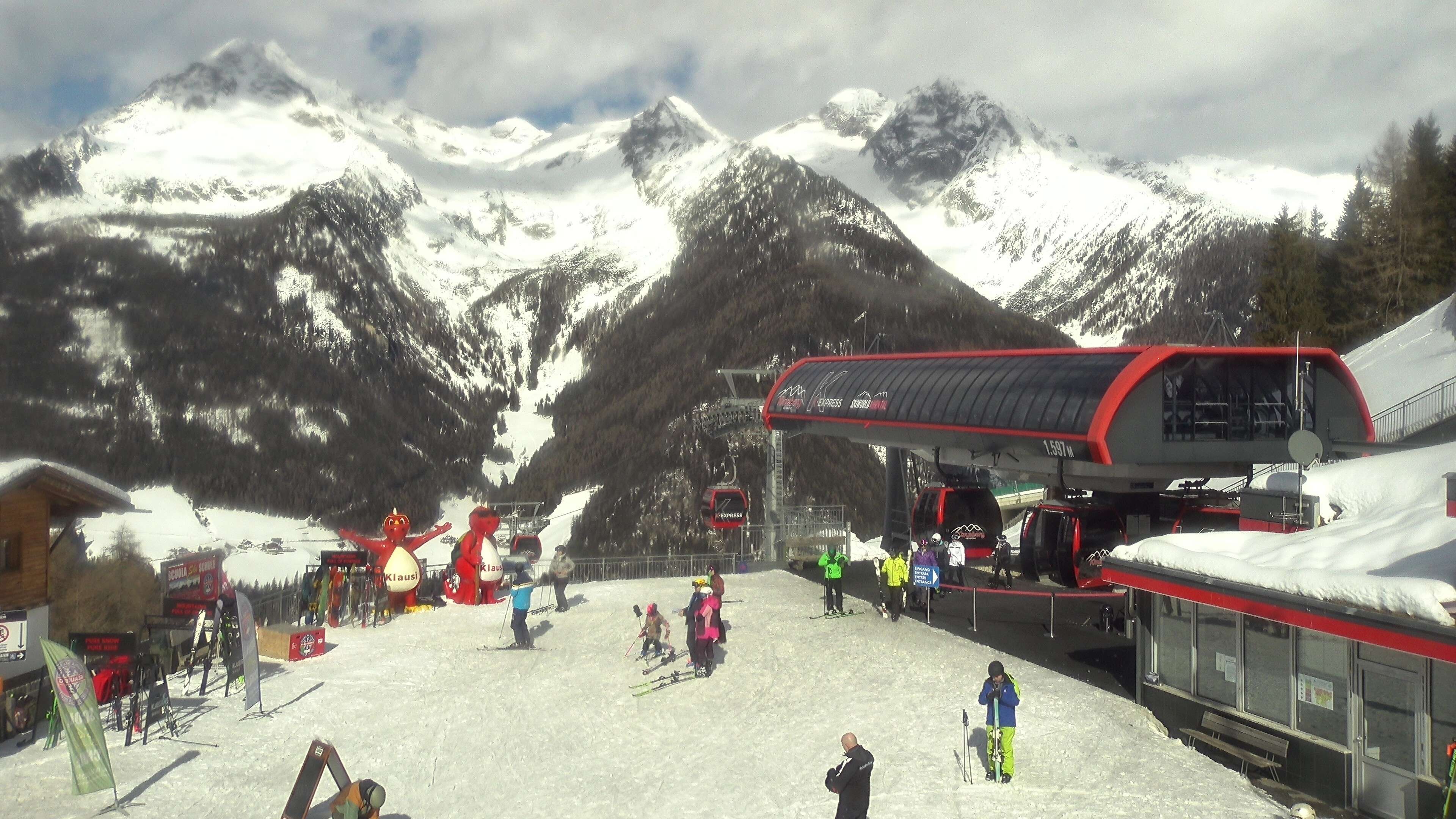 Archiv Foto Webcam Bergstation Klausberg