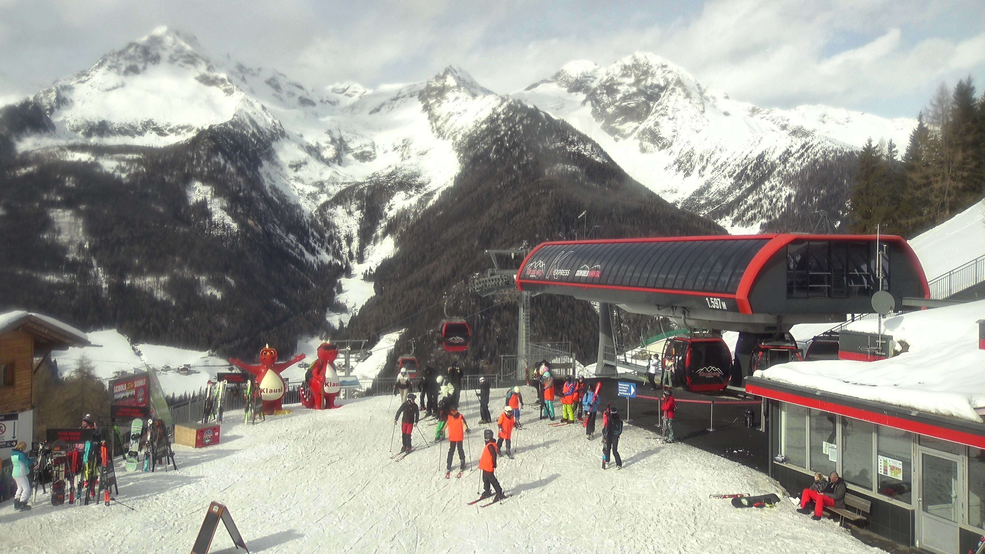 Archiv Foto Webcam Bergstation Klausberg