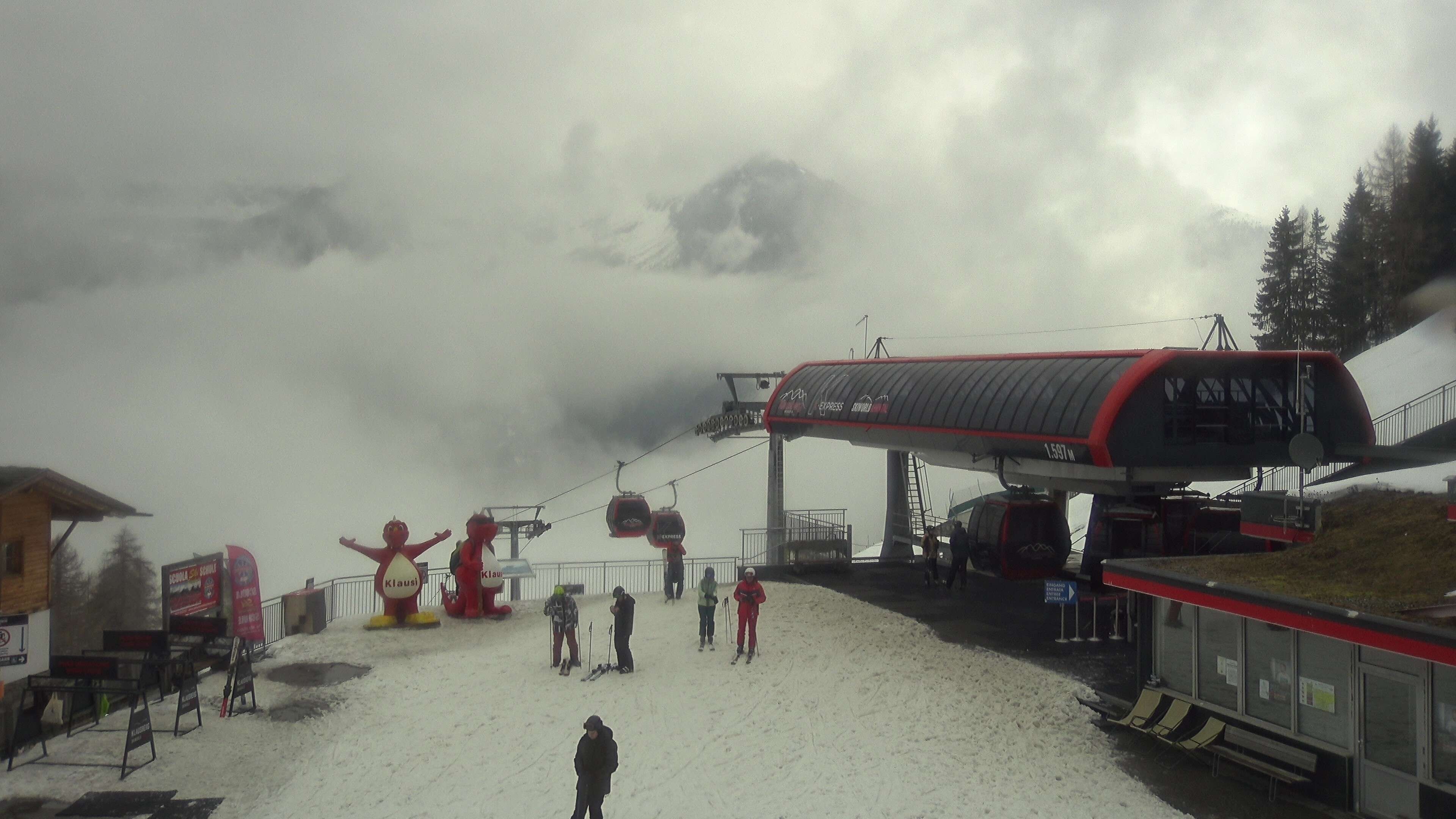 Archiv Foto Webcam Bergstation Klausberg