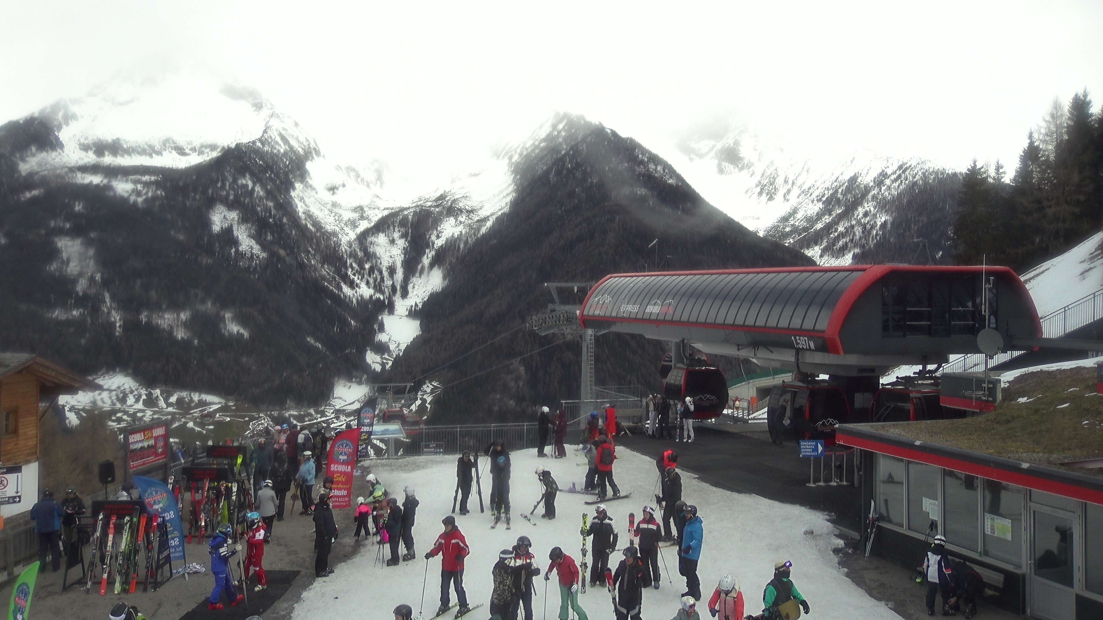 Archiv Foto Webcam Bergstation Klausberg