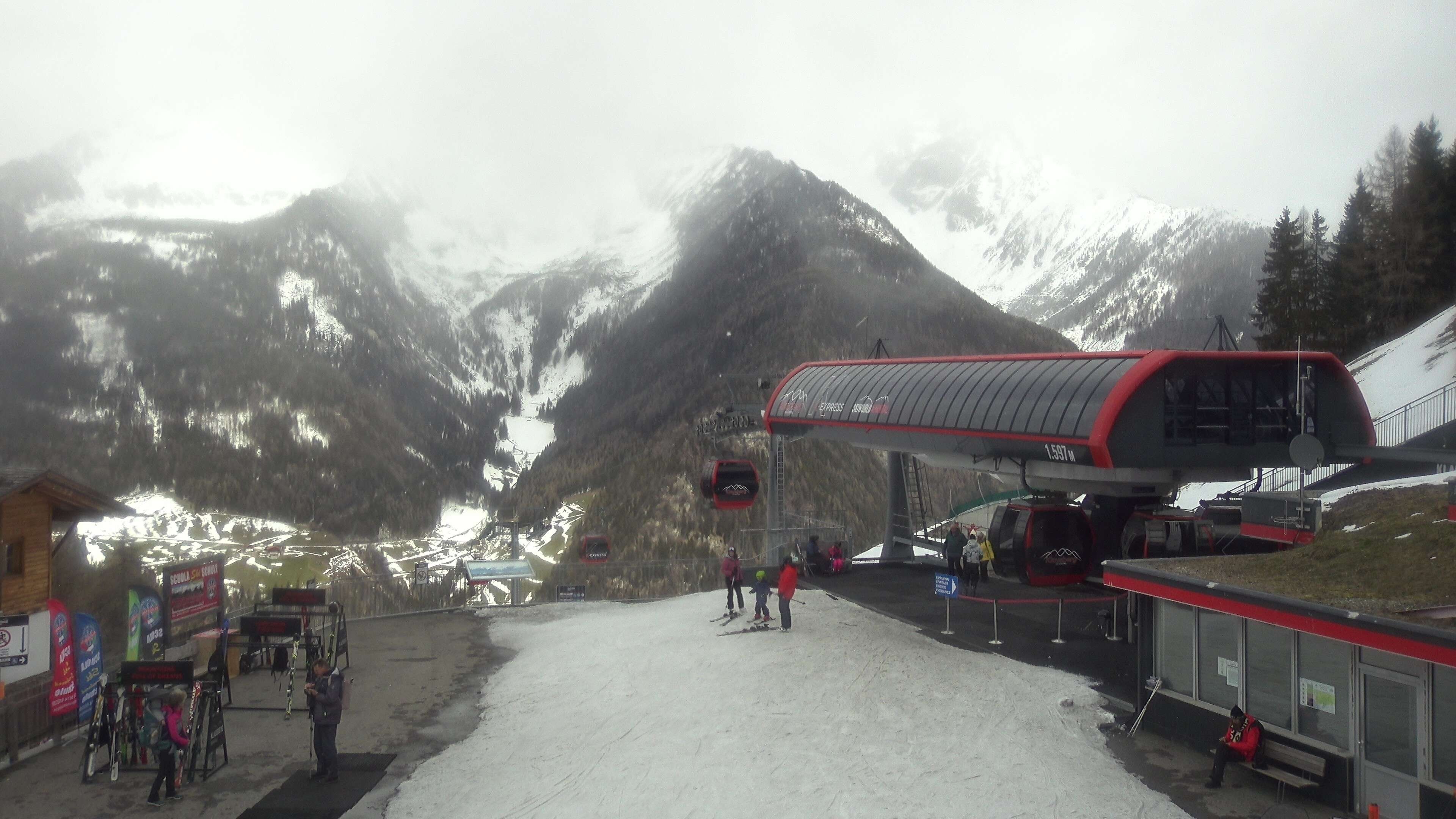 Archiv Foto Webcam Bergstation Klausberg