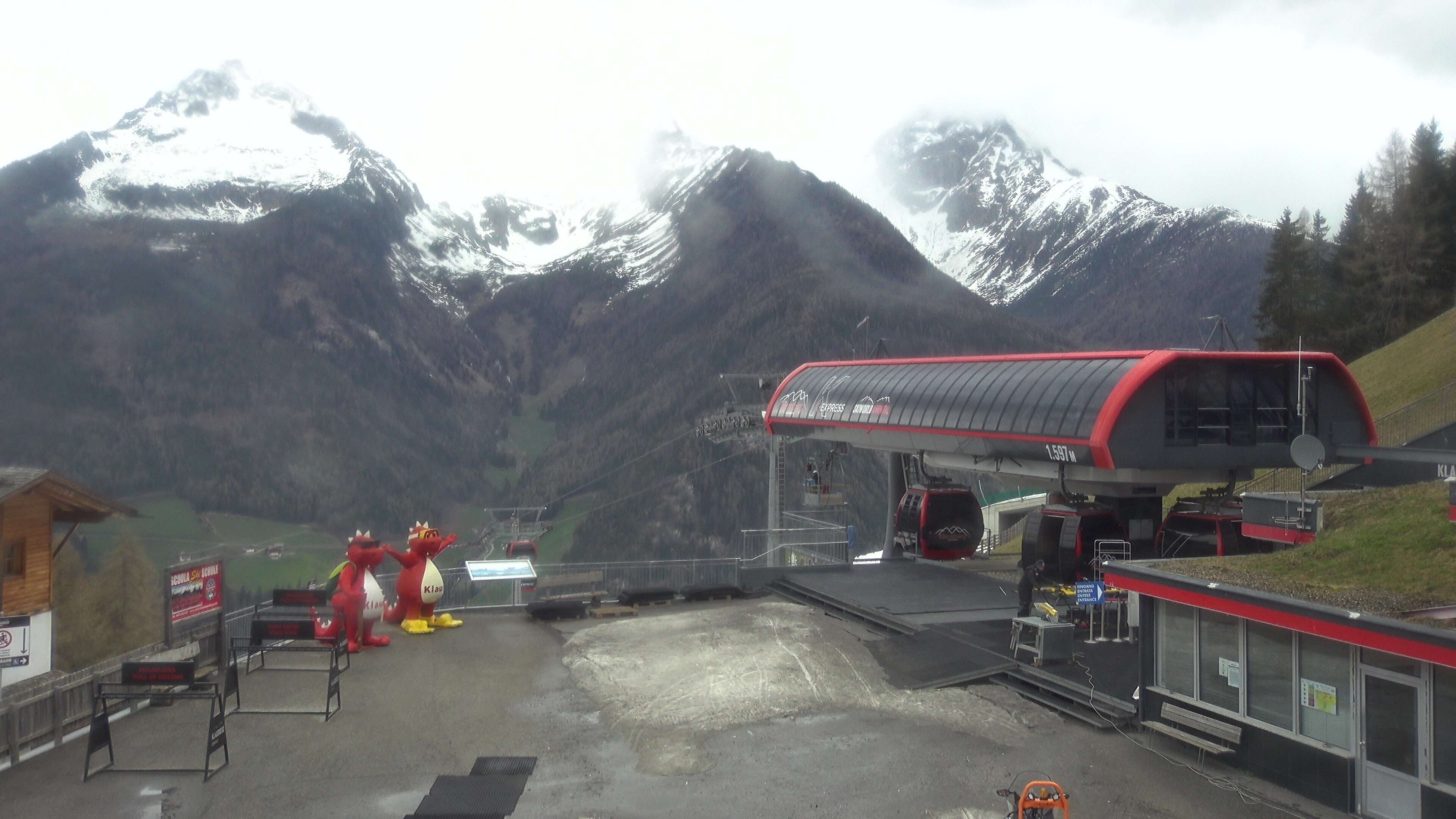 Archived image Webcam Klausberg upper station