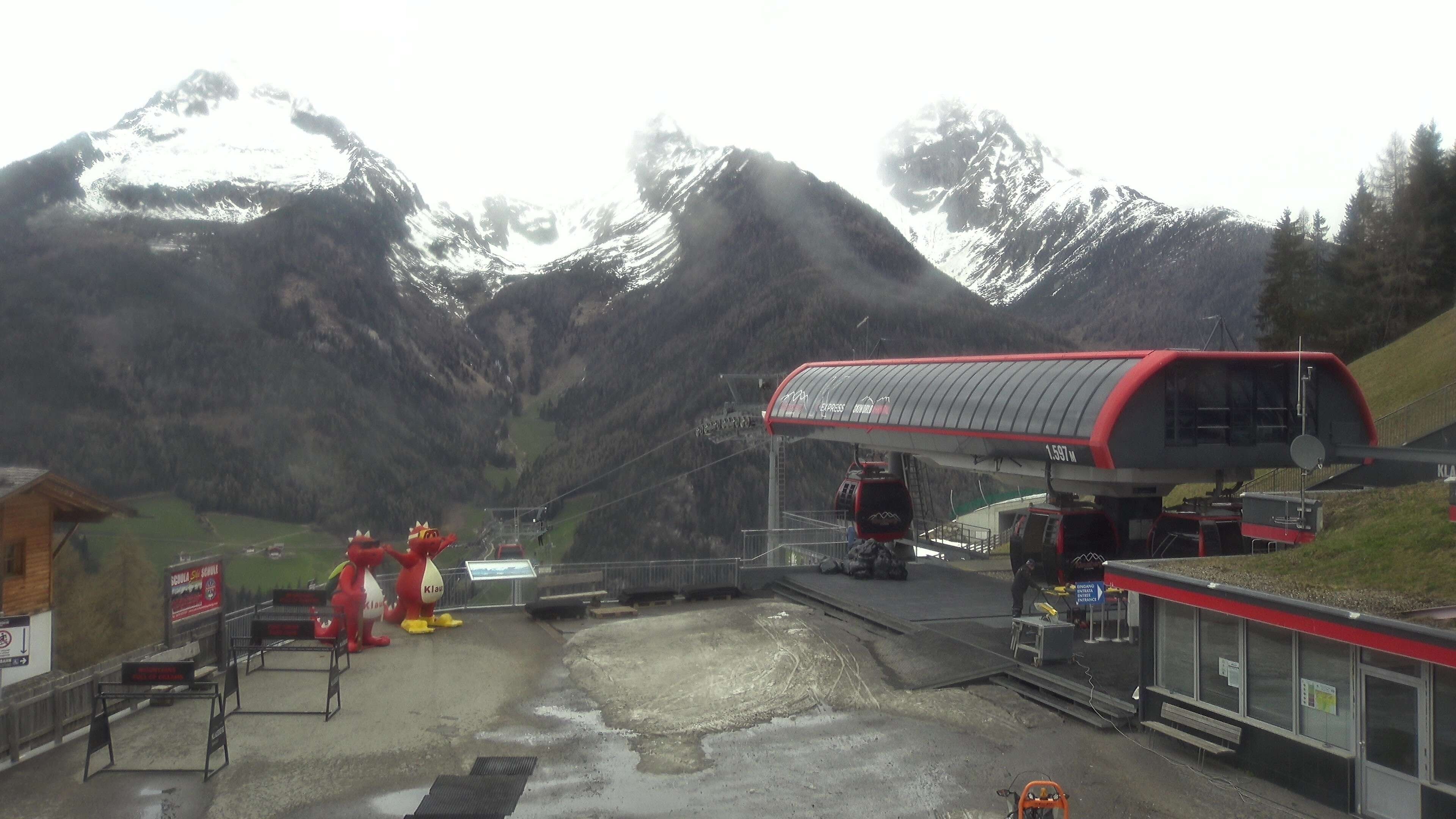 Archived image Webcam Klausberg upper station