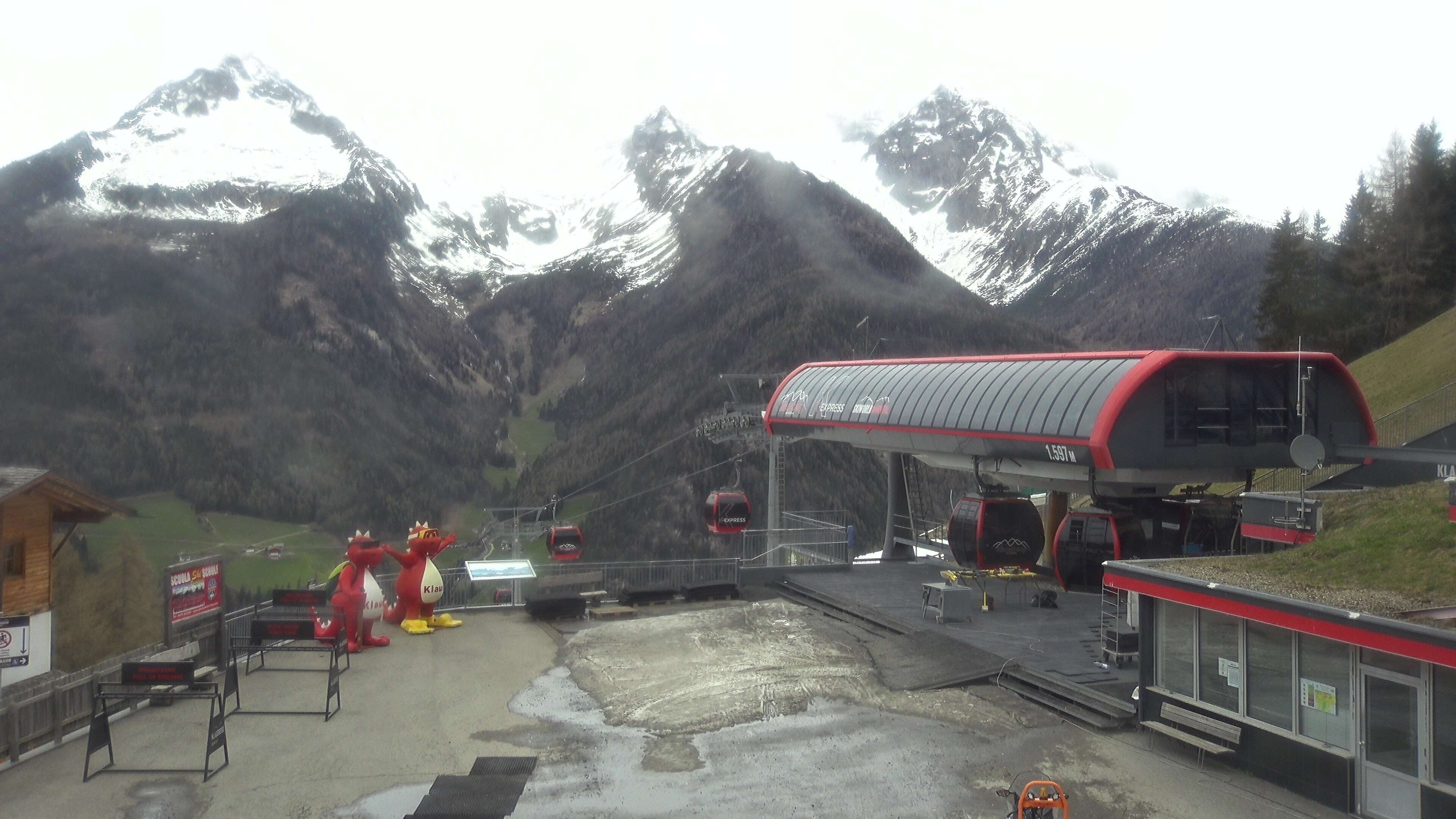 Archiv Foto Webcam Bergstation Klausberg