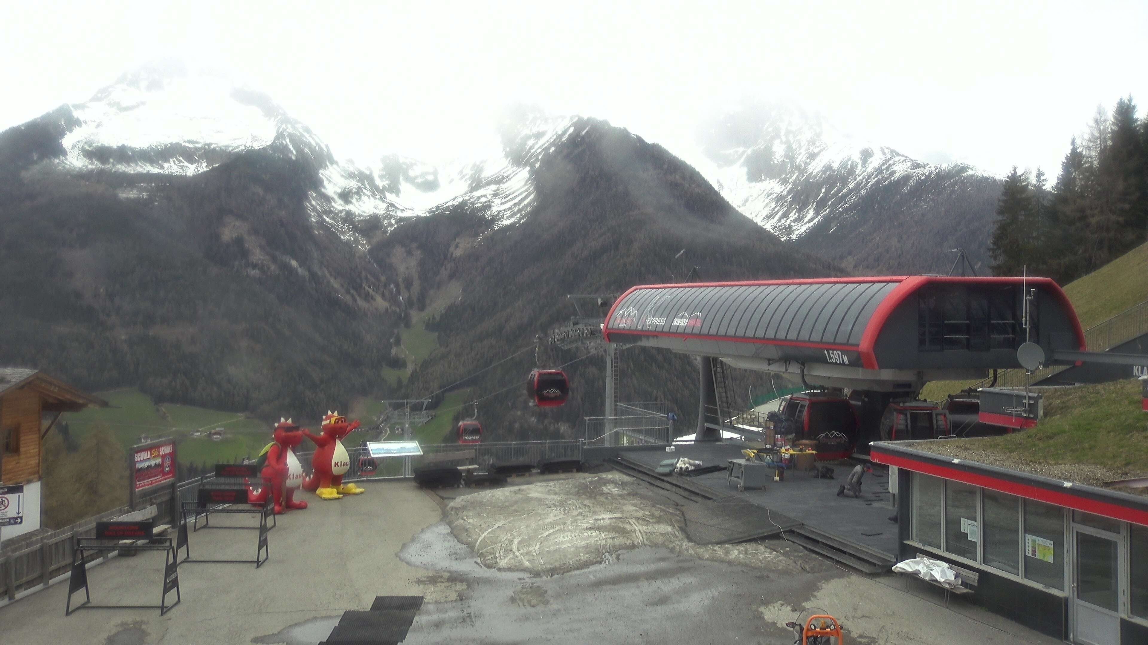 Archiv Foto Webcam Bergstation Klausberg