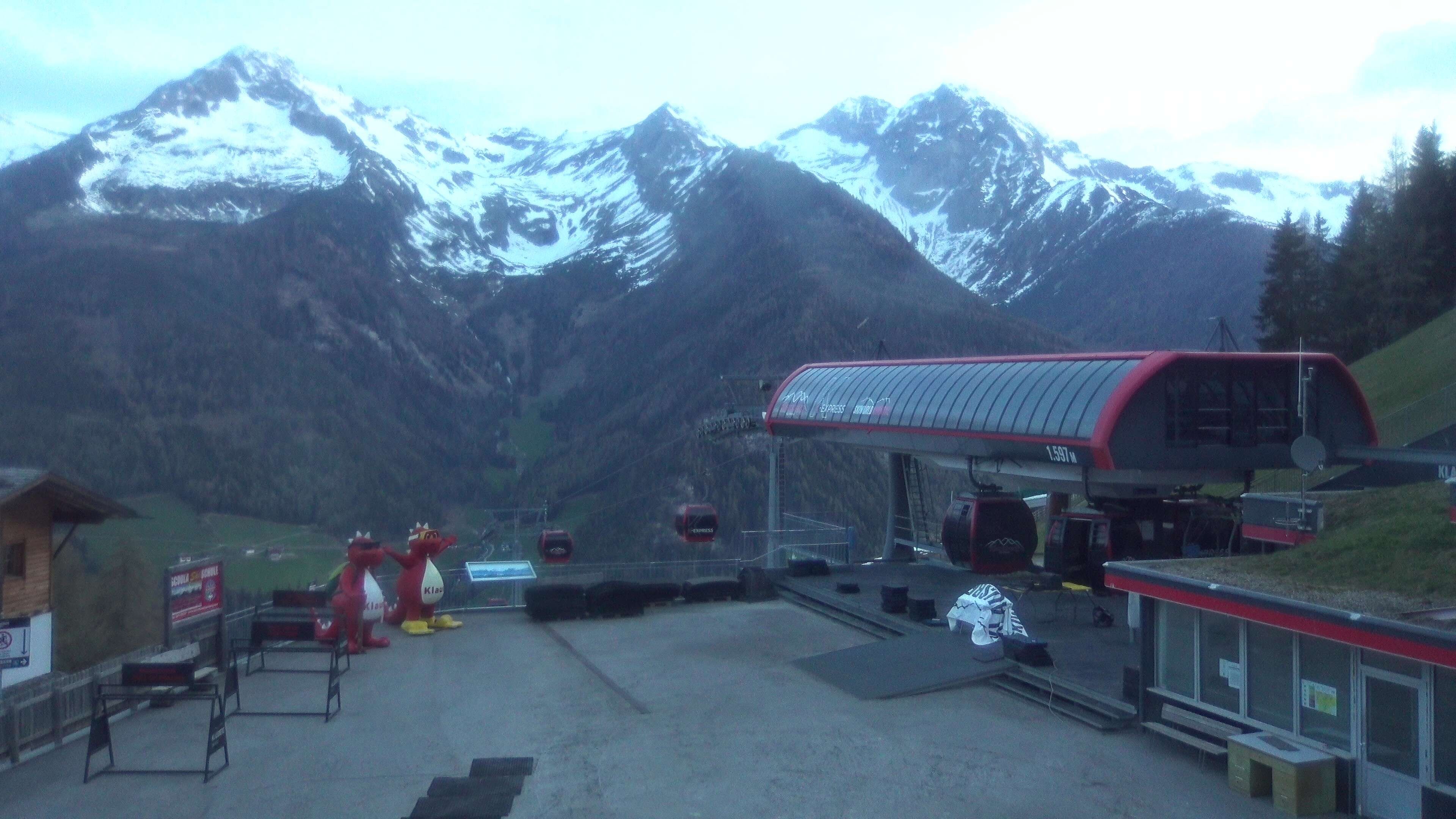 Archiv Foto Webcam Bergstation Klausberg