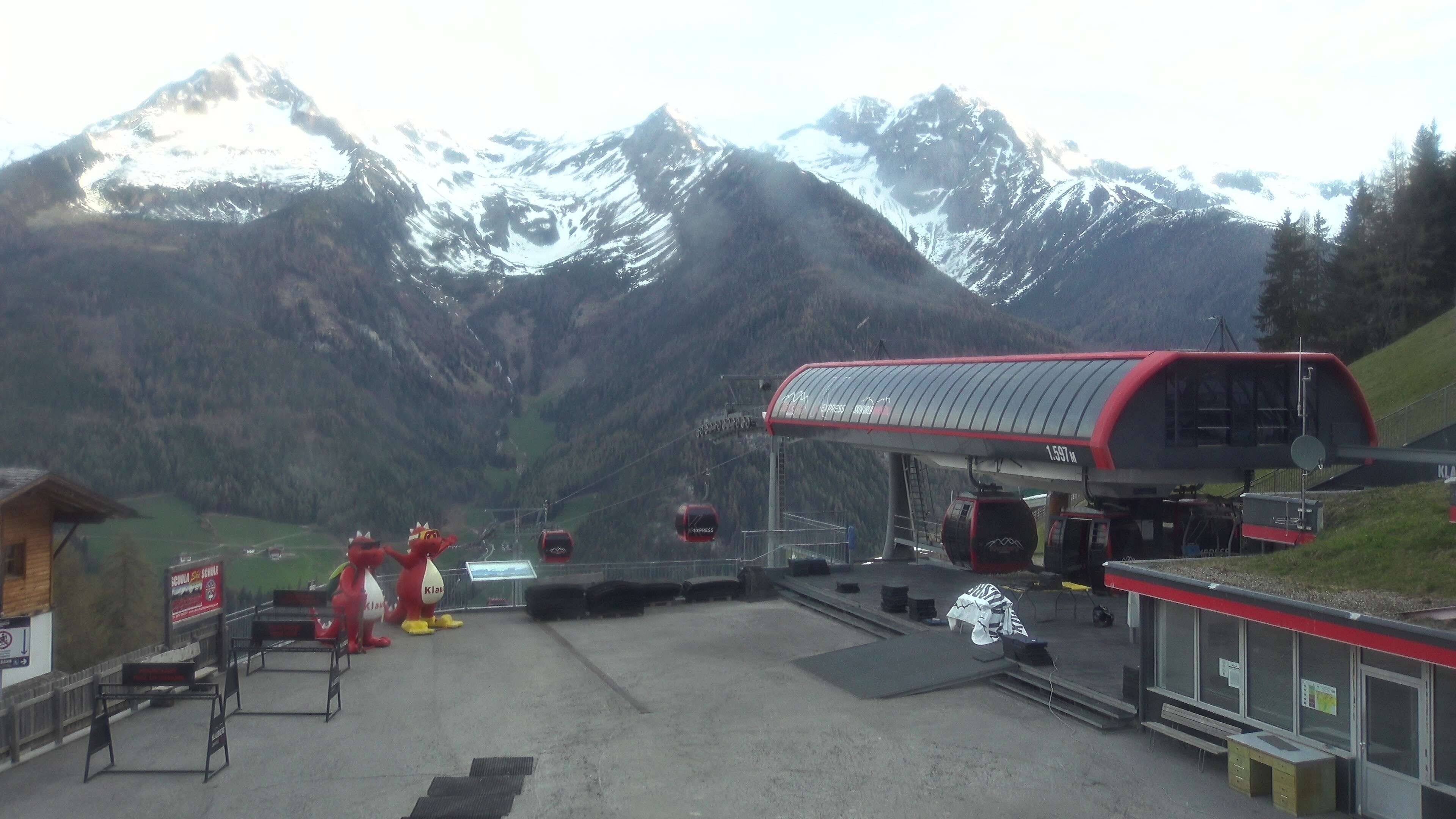 Archiv Foto Webcam Bergstation Klausberg