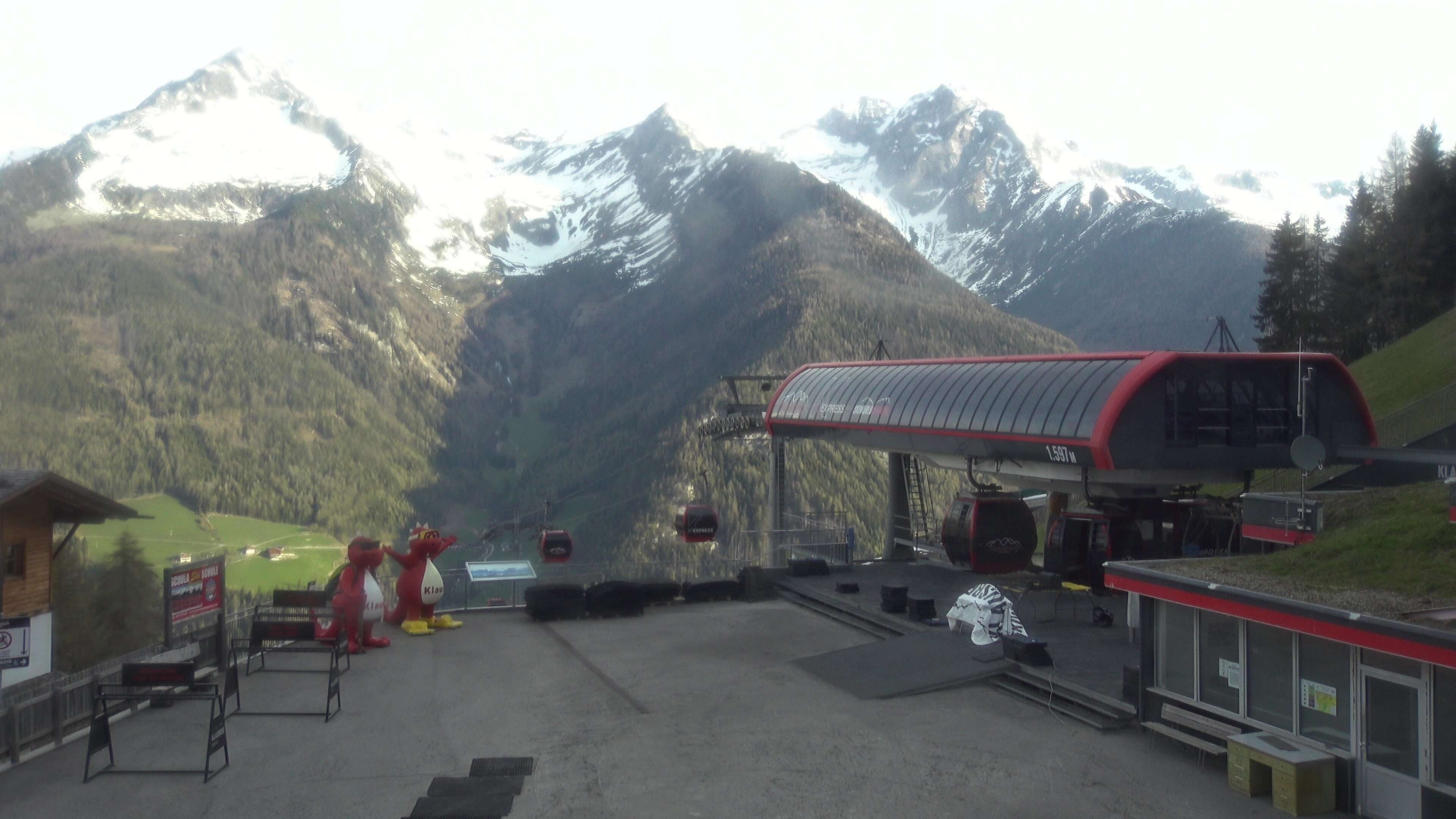 Archiv Foto Webcam Bergstation Klausberg