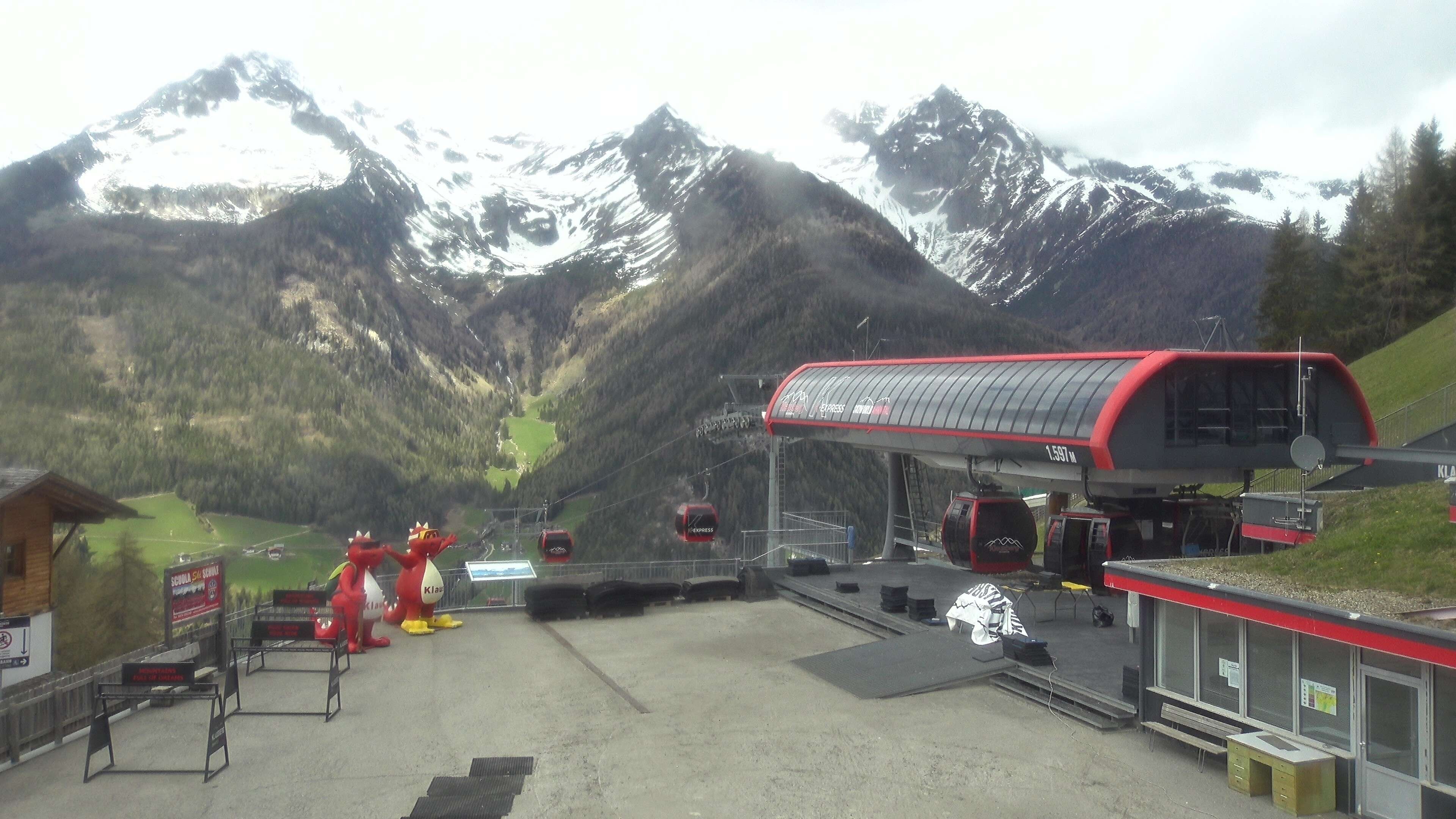 Archiv Foto Webcam Bergstation Klausberg