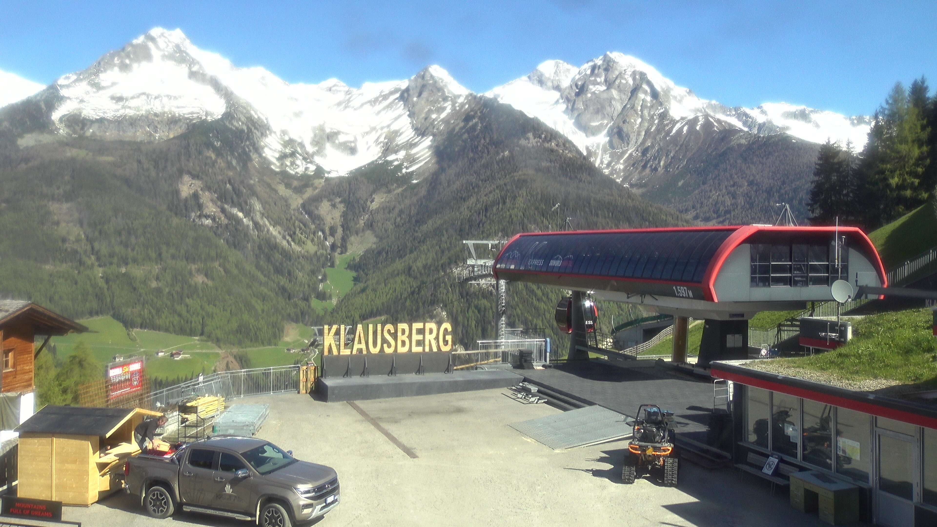 Archived image Webcam Klausberg upper station