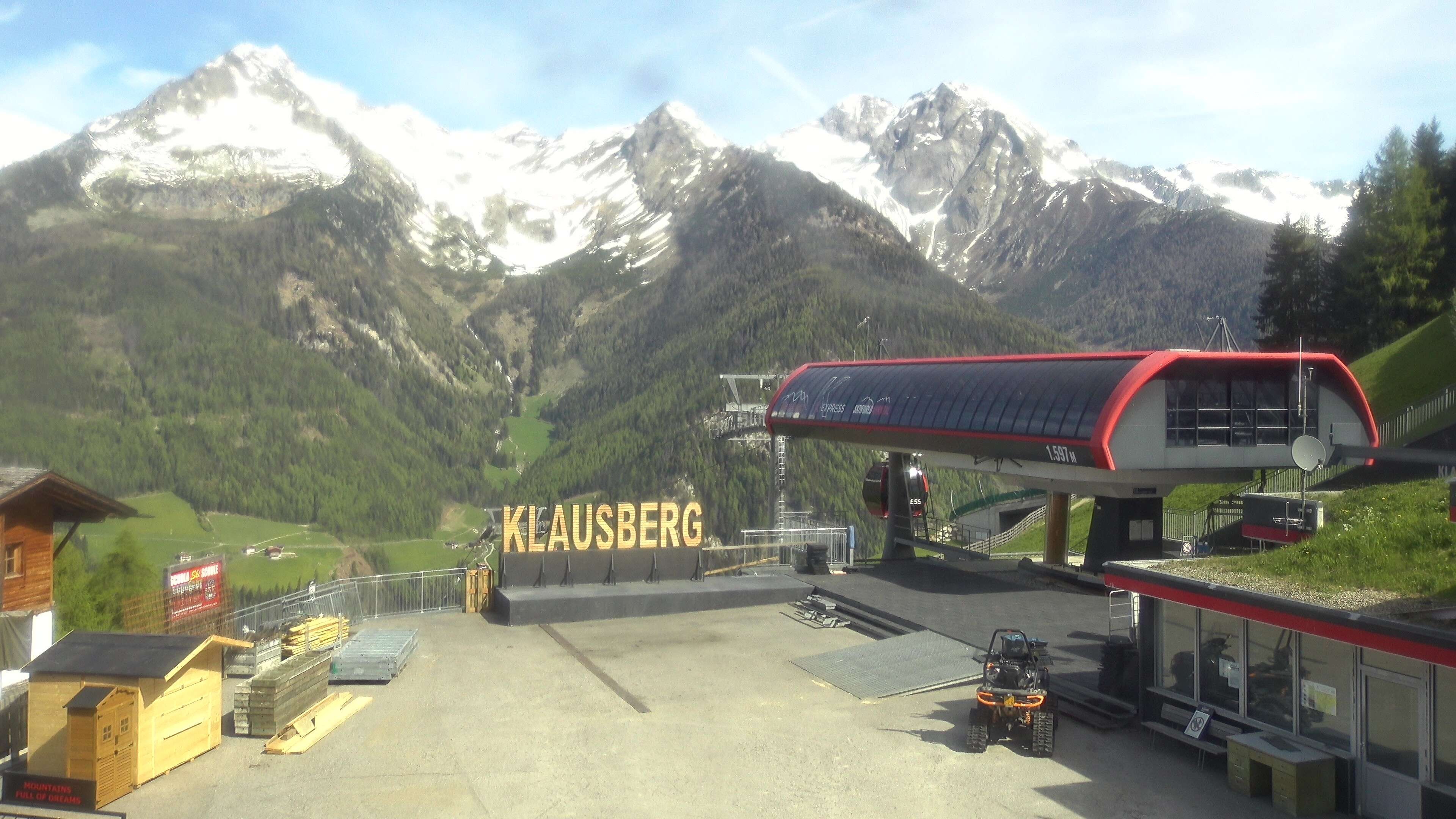 Archiv Foto Webcam Bergstation Klausberg