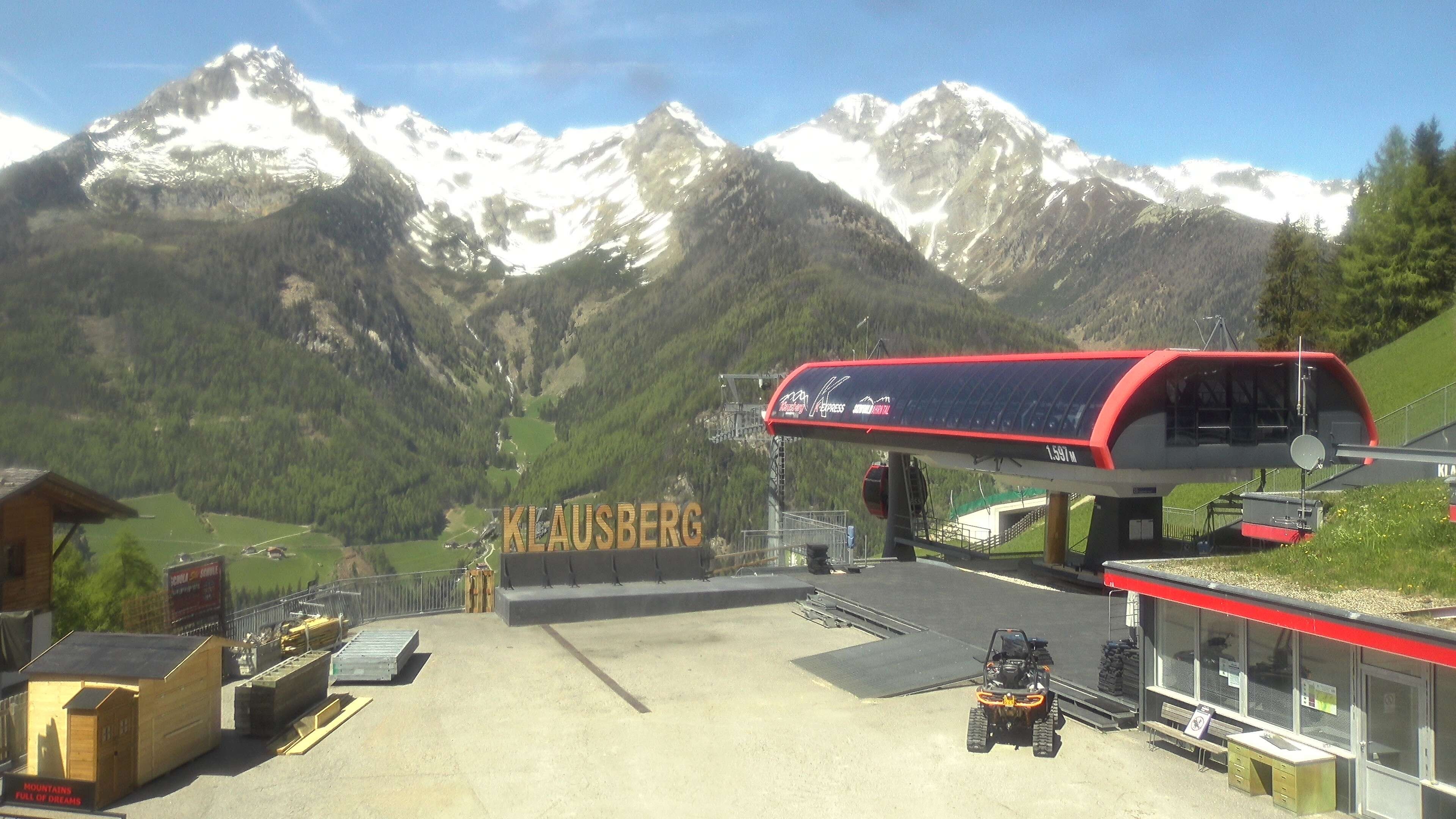 Archiv Foto Webcam Bergstation Klausberg