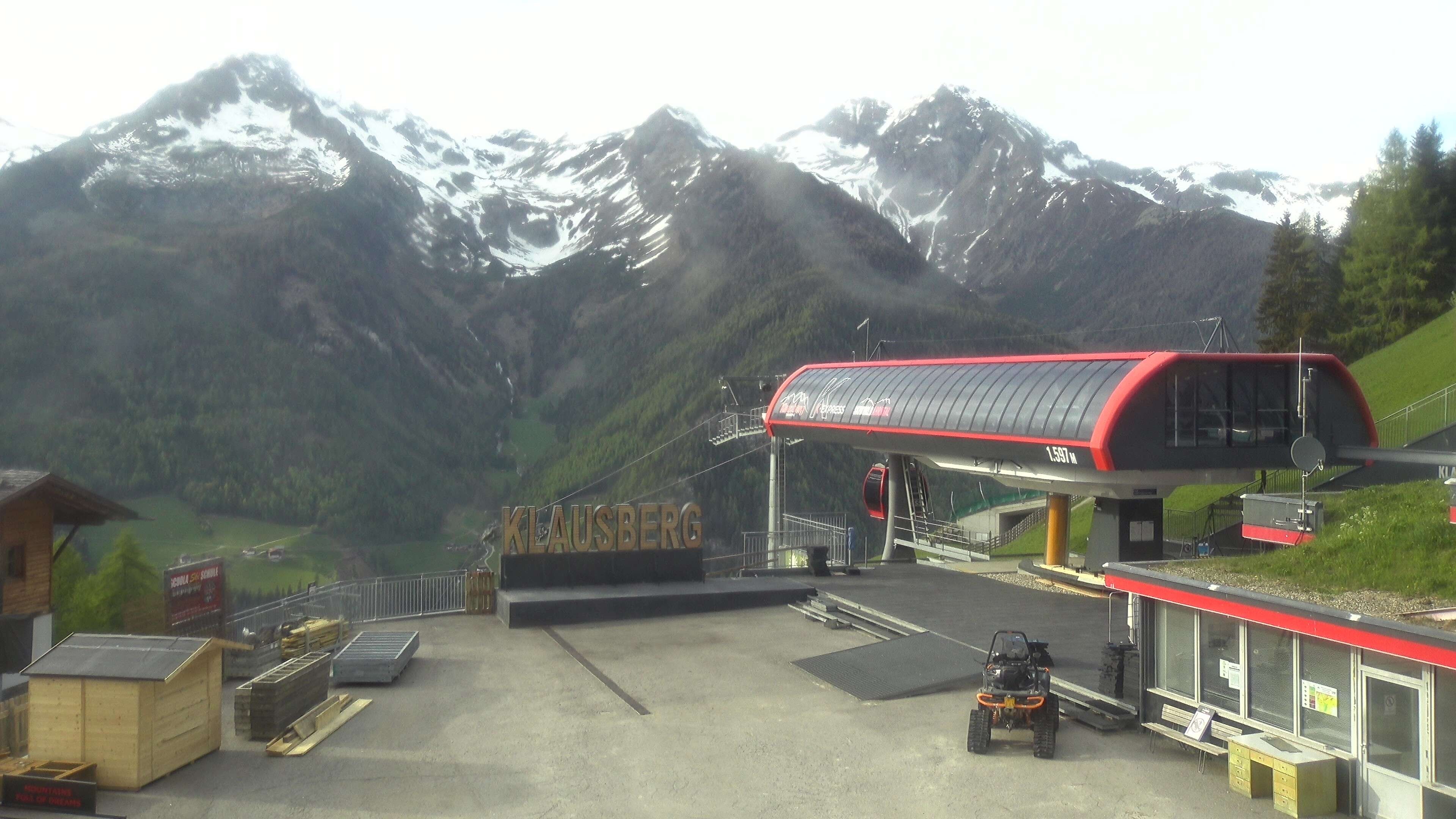 Archiv Foto Webcam Bergstation Klausberg