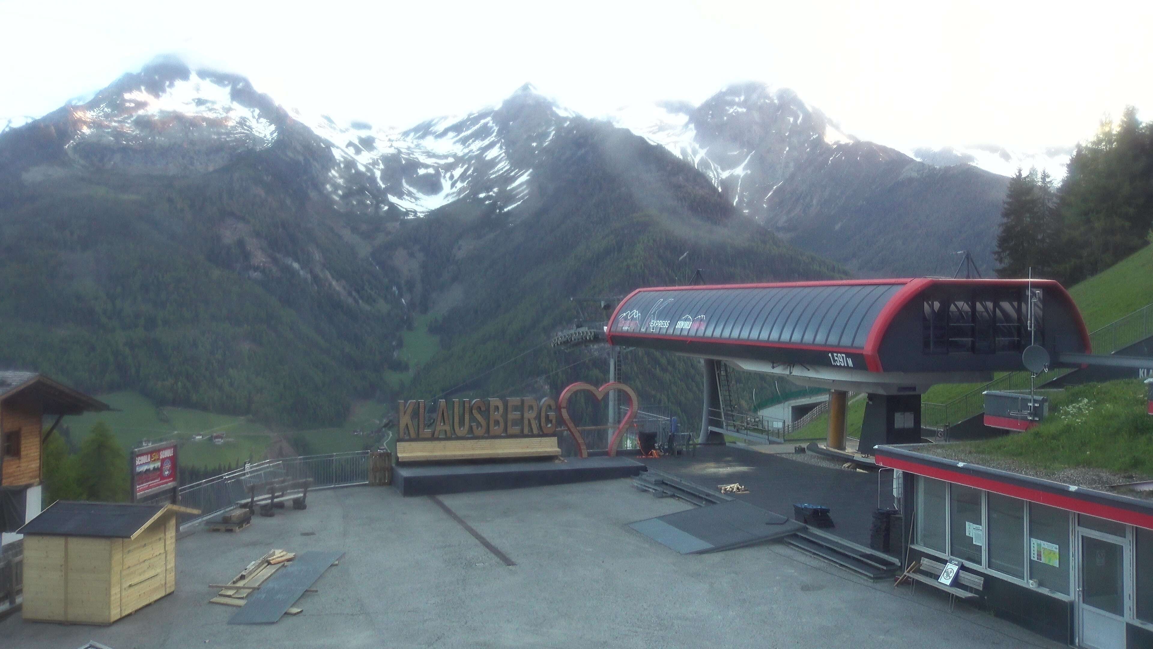Archiv Foto Webcam Bergstation Klausberg