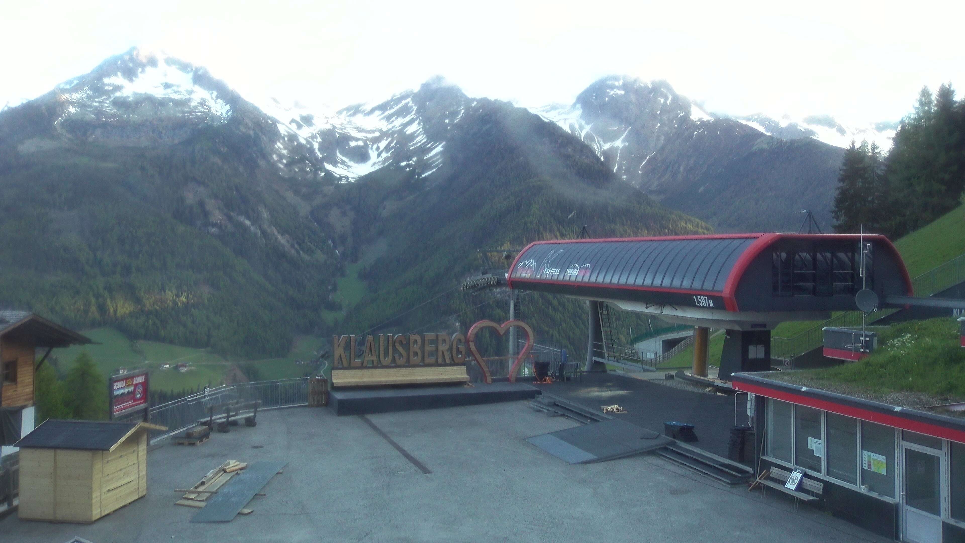 Archiv Foto Webcam Bergstation Klausberg