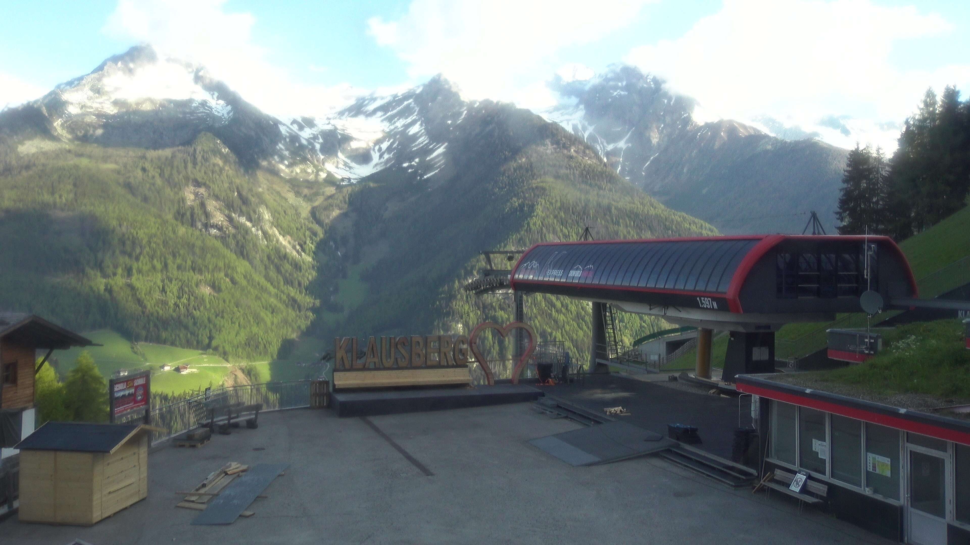 Archiv Foto Webcam Bergstation Klausberg