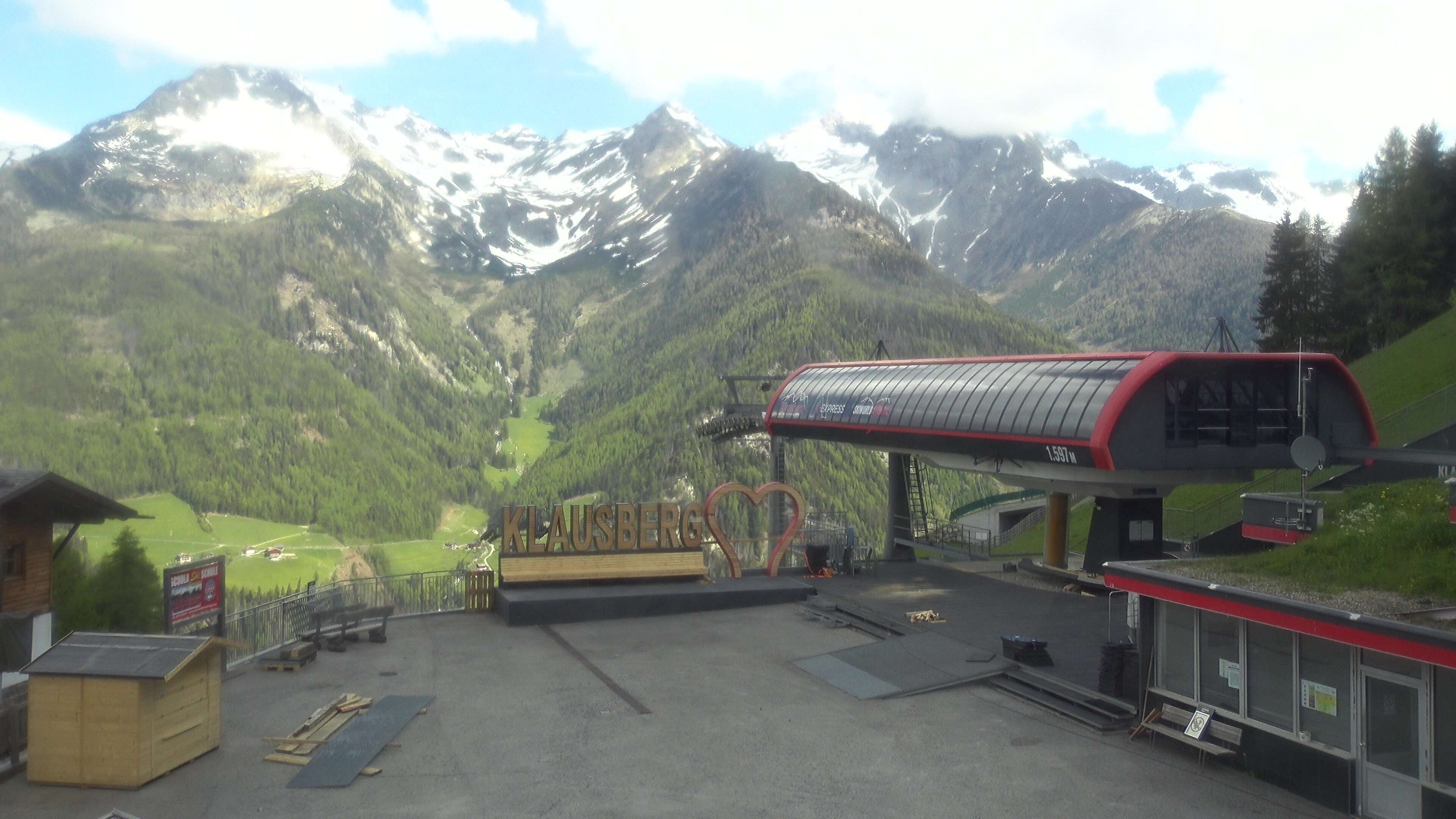 Archiv Foto Webcam Bergstation Klausberg