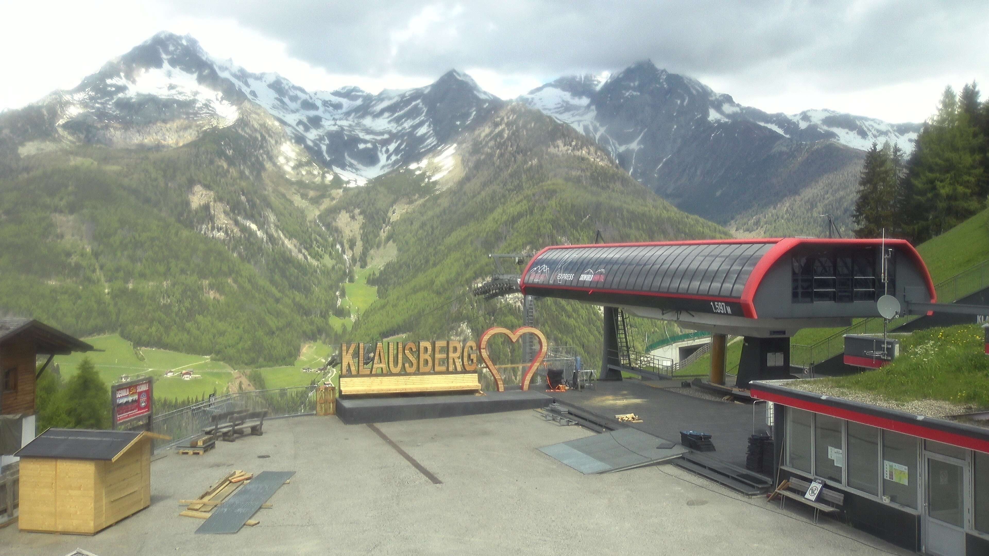 Archiv Foto Webcam Bergstation Klausberg