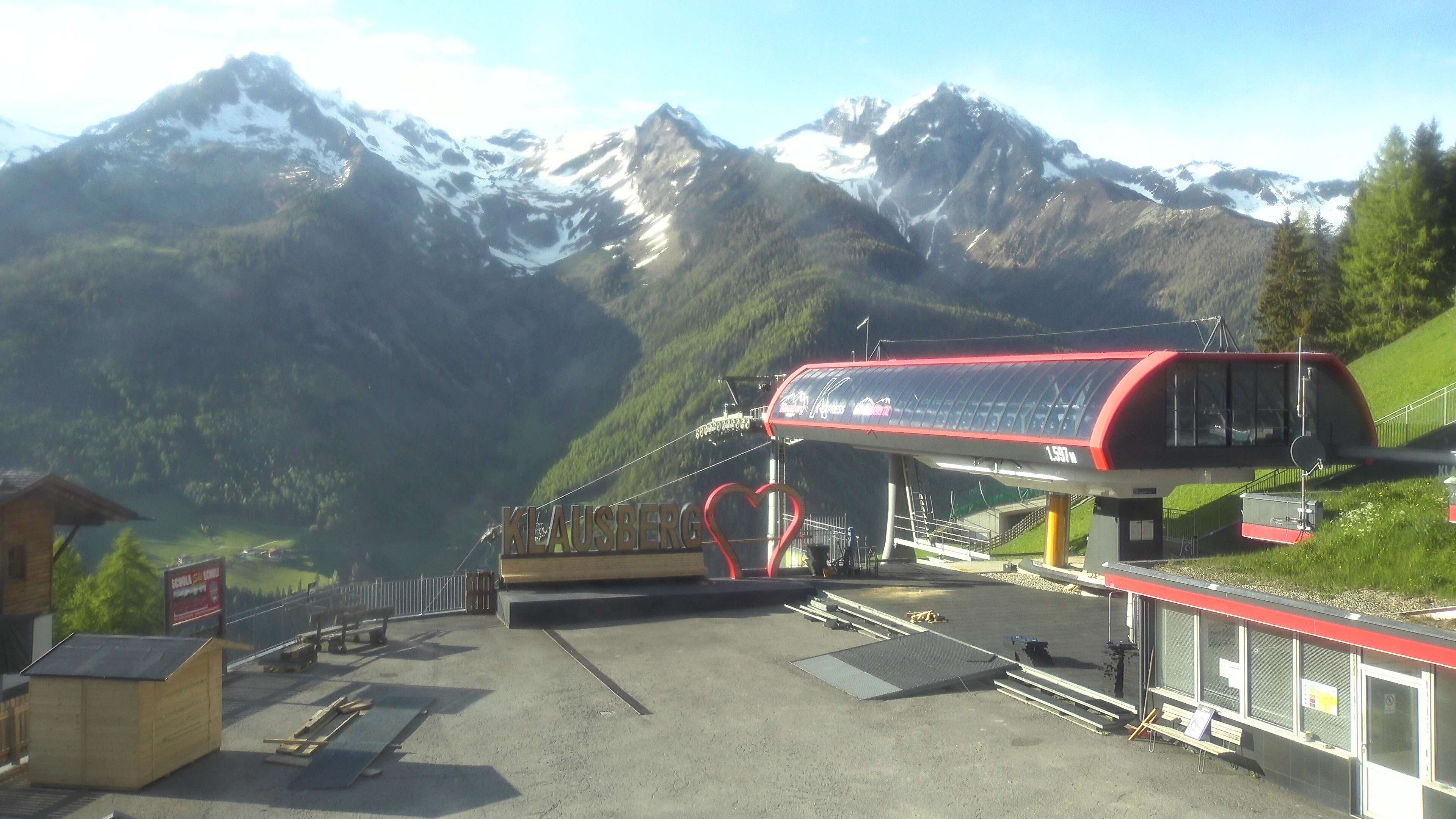 Archiv Foto Webcam Bergstation Klausberg
