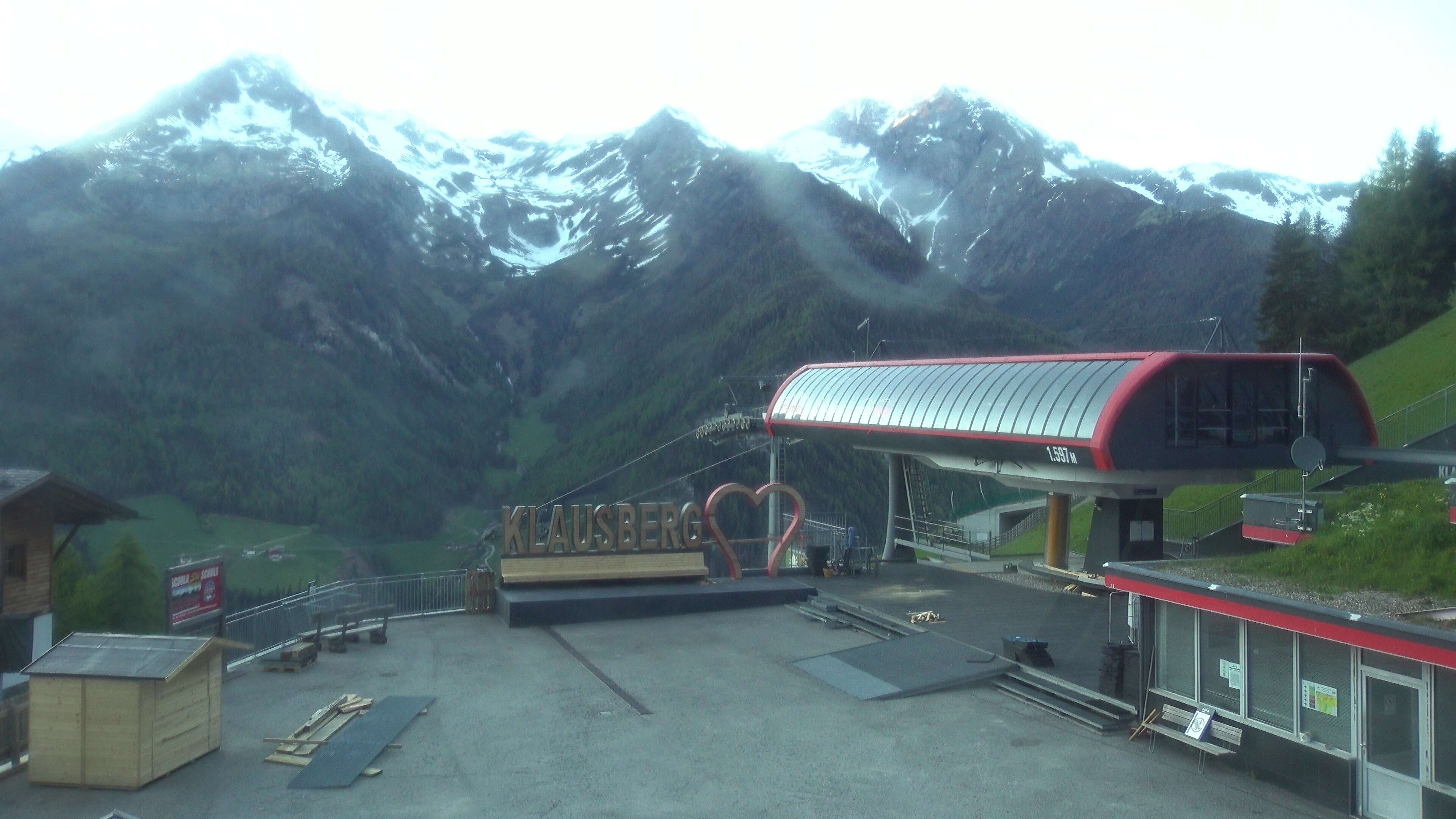 Archiv Foto Webcam Bergstation Klausberg