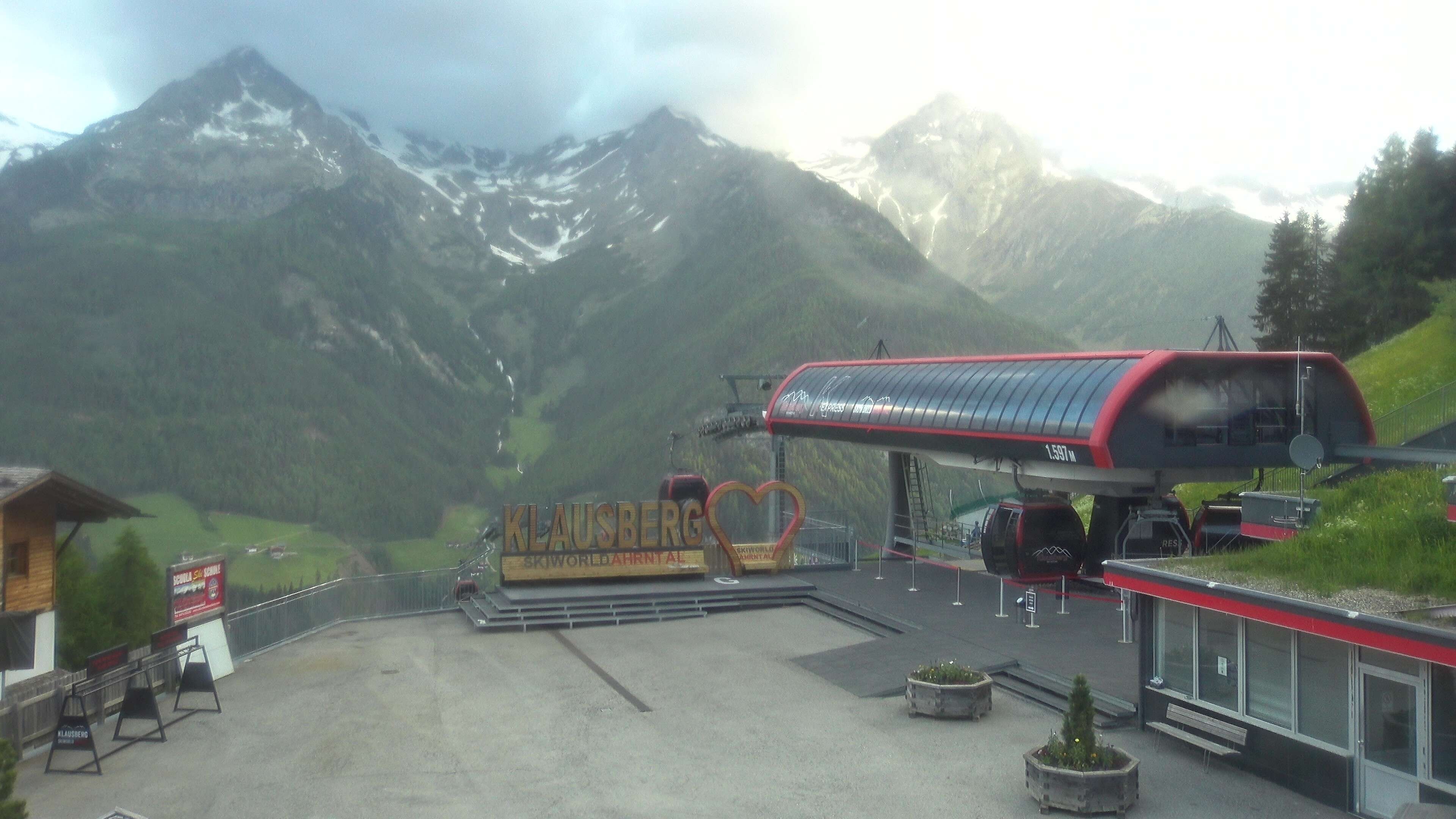 Archiv Foto Webcam Bergstation Klausberg