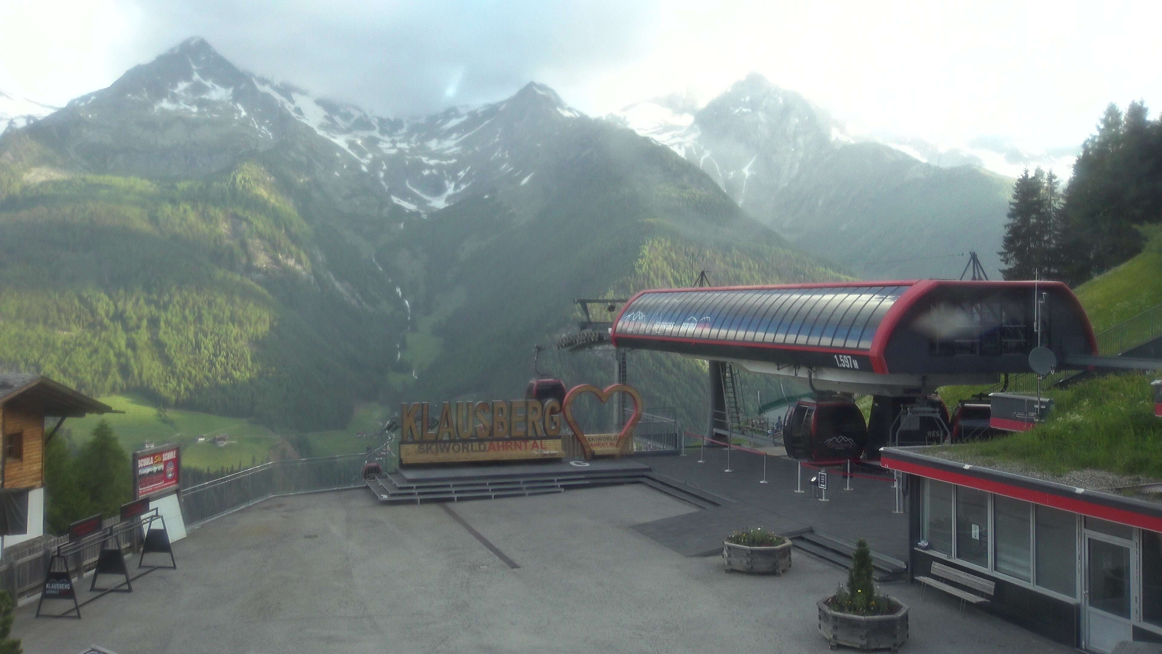 Archiv Foto Webcam Bergstation Klausberg