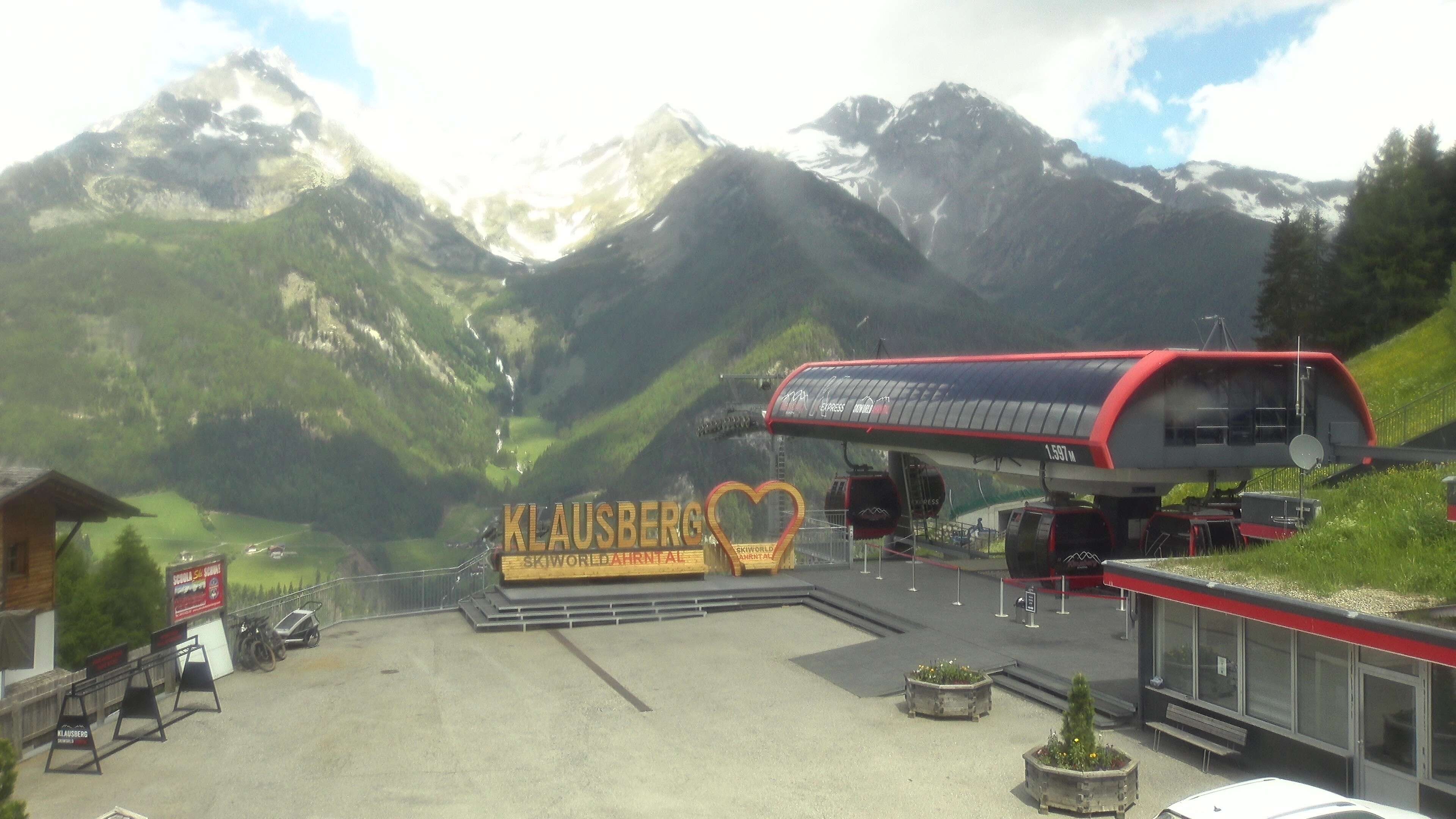Archiv Foto Webcam Bergstation Klausberg