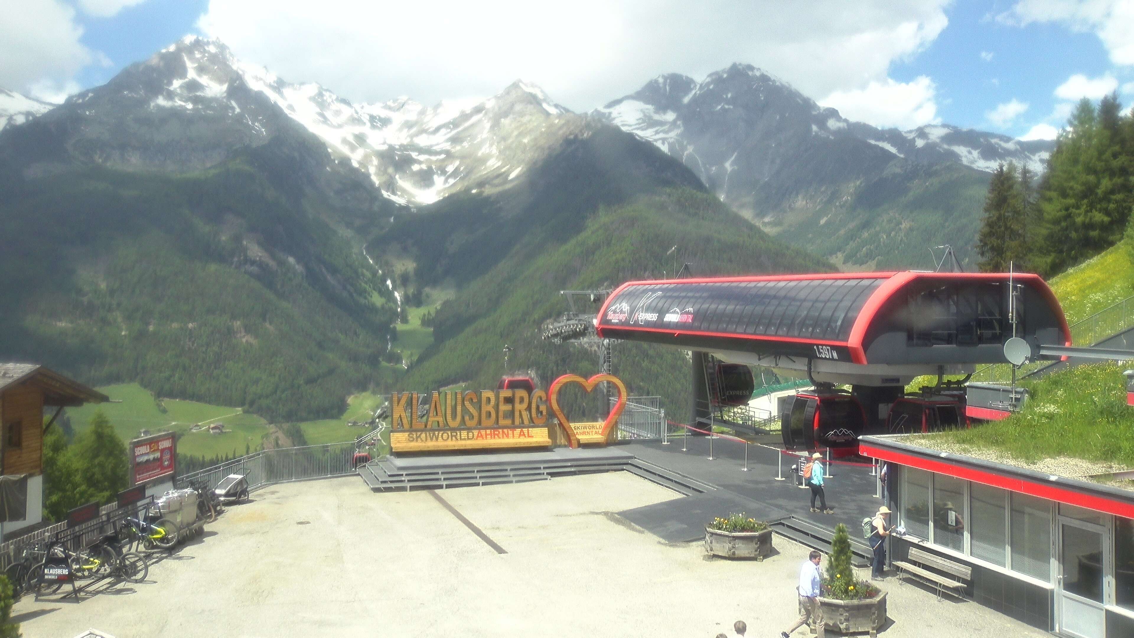 Archiv Foto Webcam Bergstation Klausberg