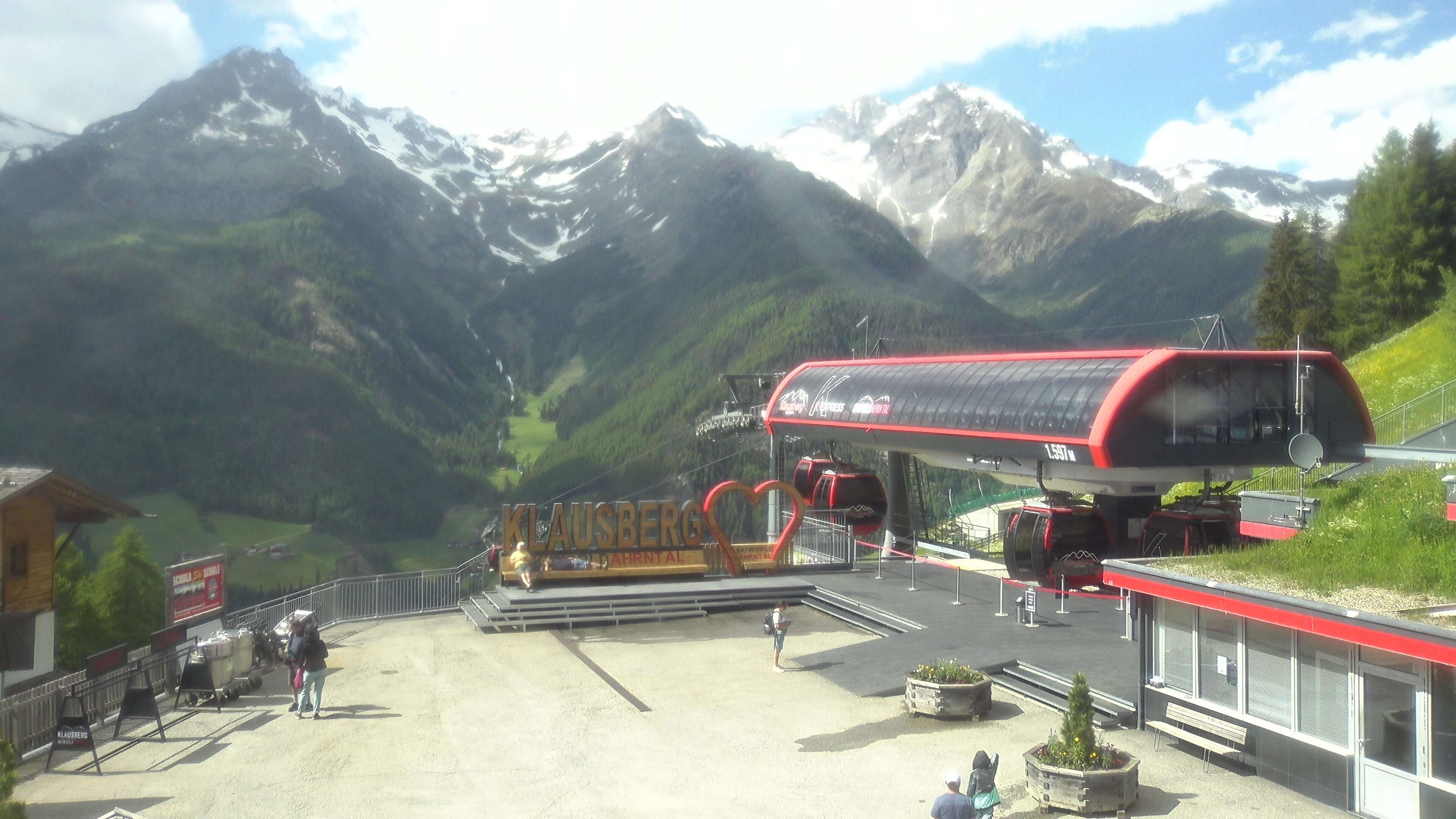 Archiv Foto Webcam Bergstation Klausberg