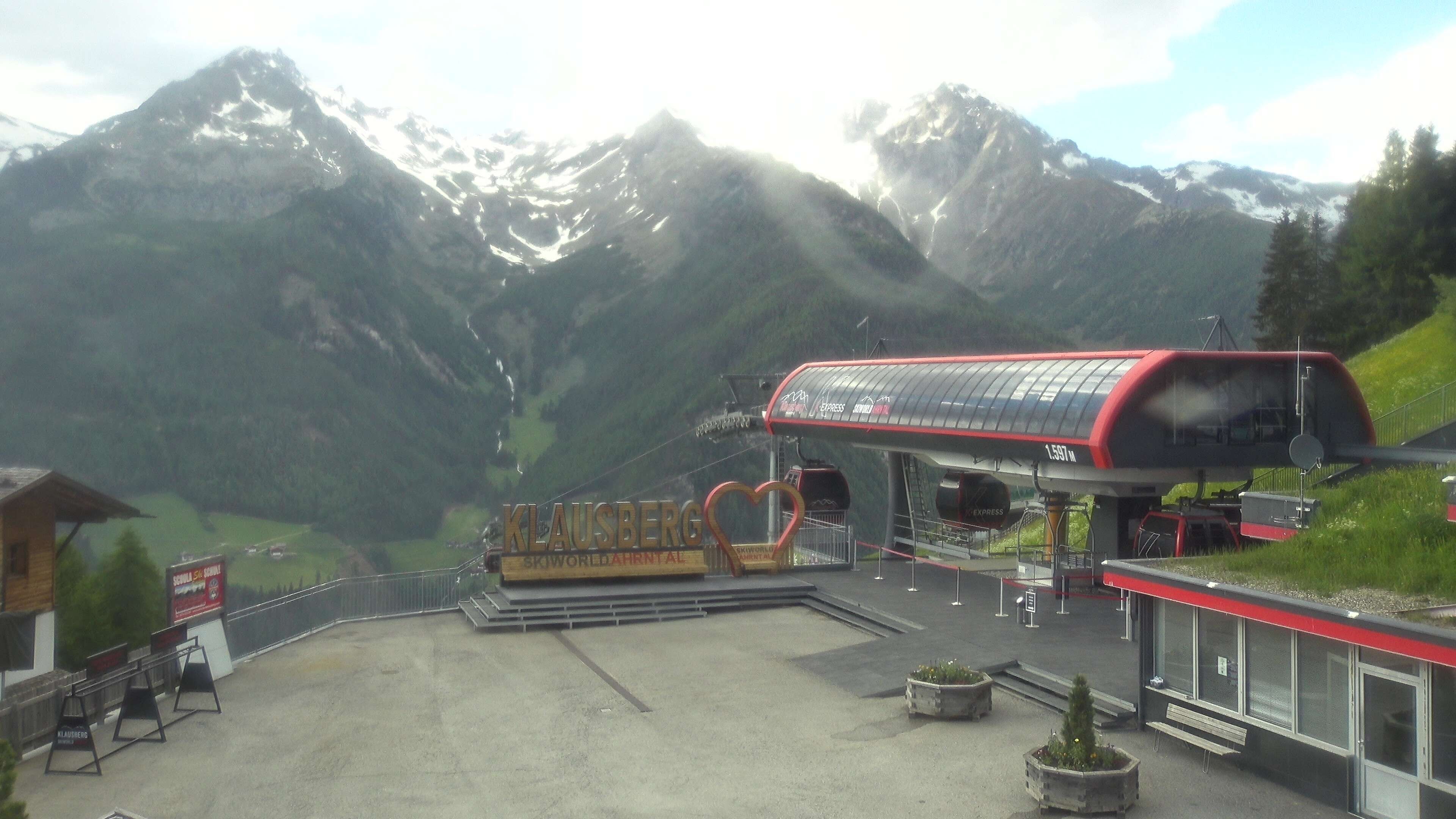 Archiv Foto Webcam Bergstation Klausberg