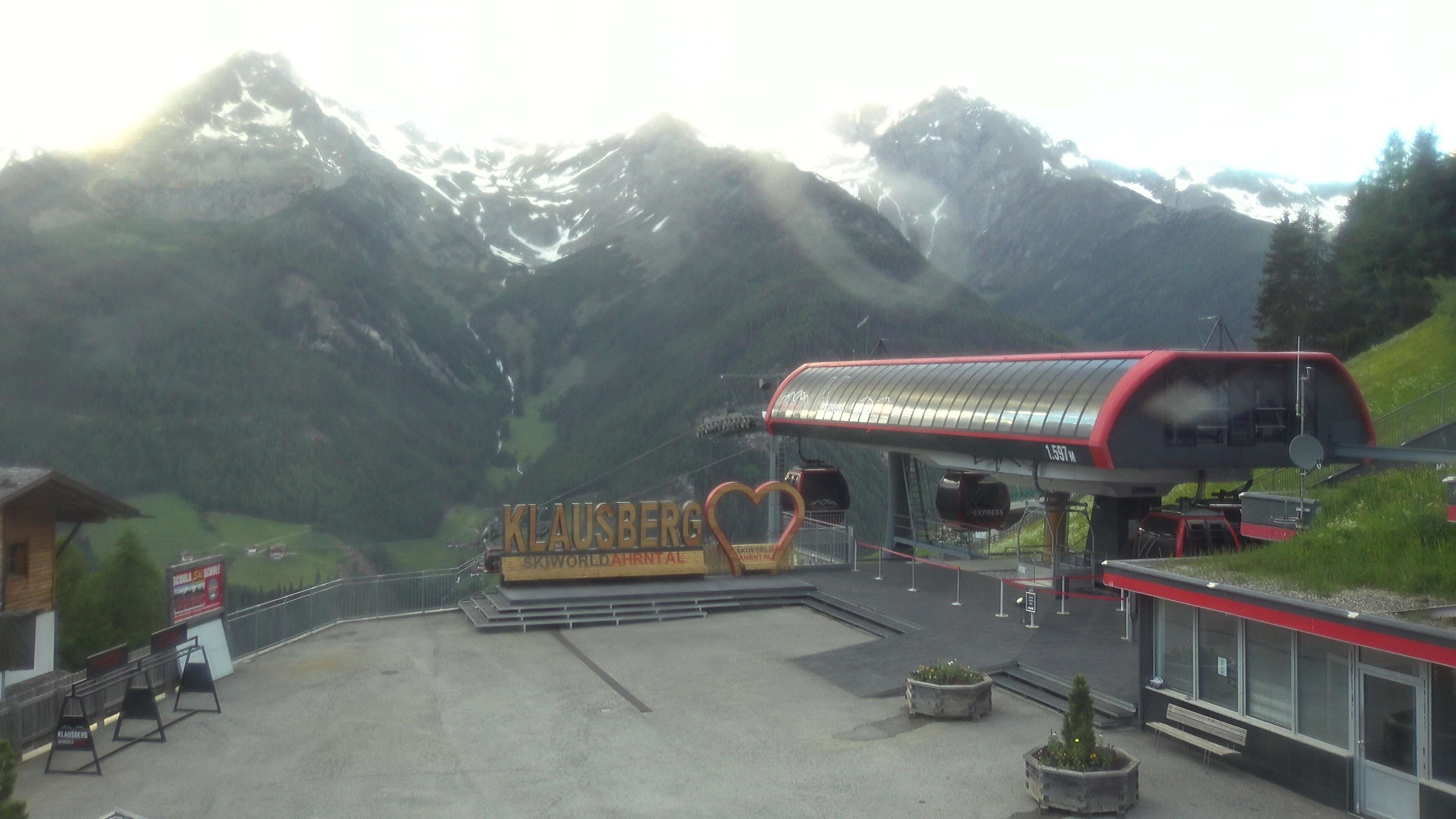 Archiv Foto Webcam Bergstation Klausberg