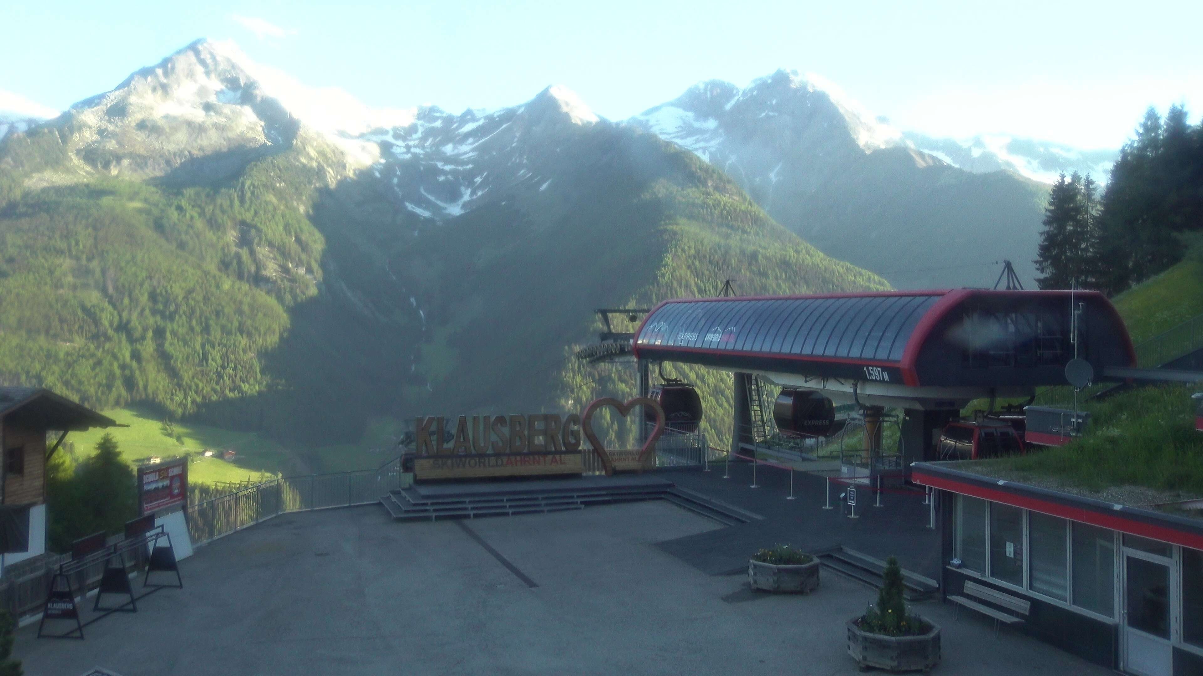 Archiv Foto Webcam Bergstation Klausberg
