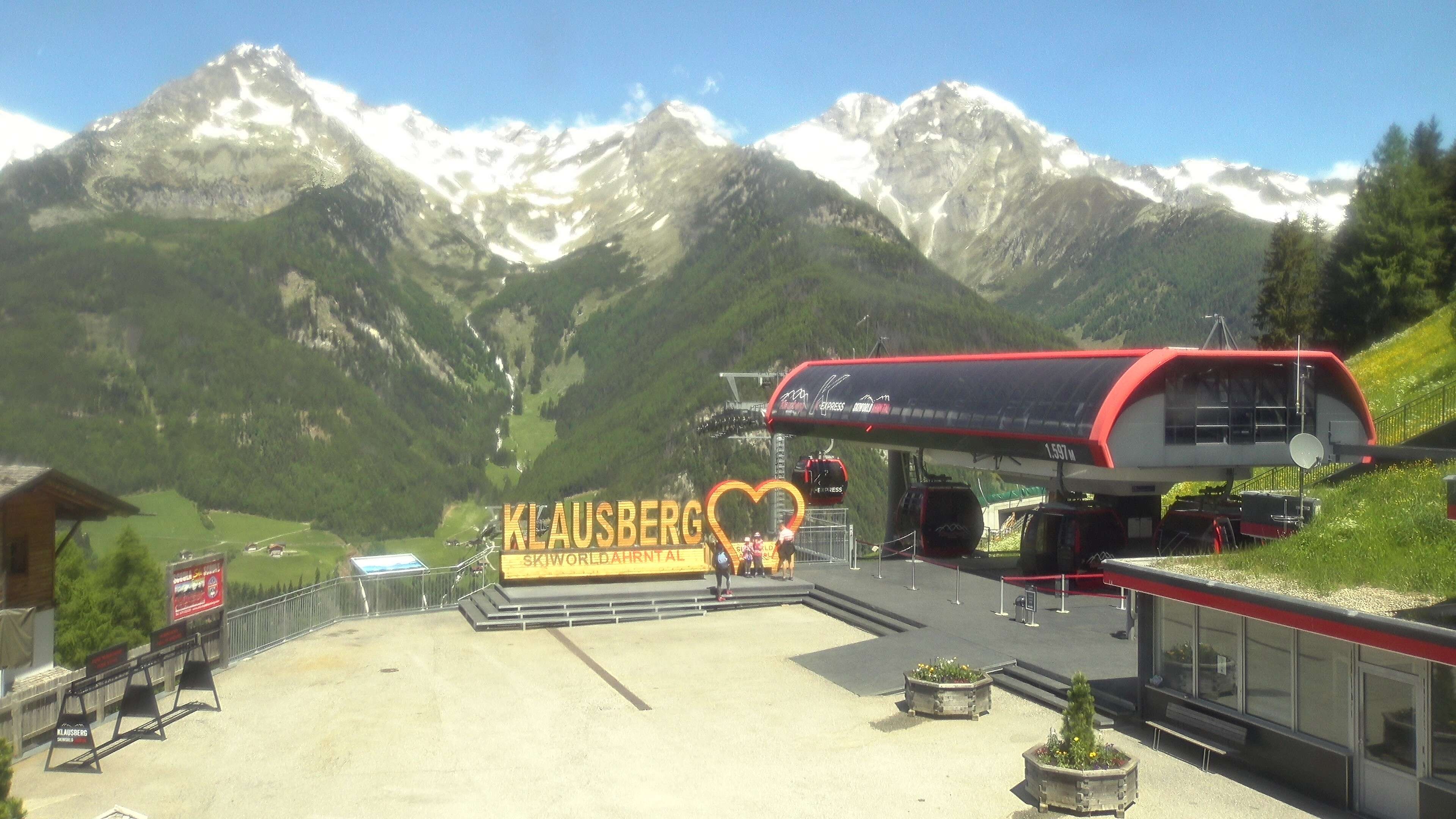 Archiv Foto Webcam Bergstation Klausberg