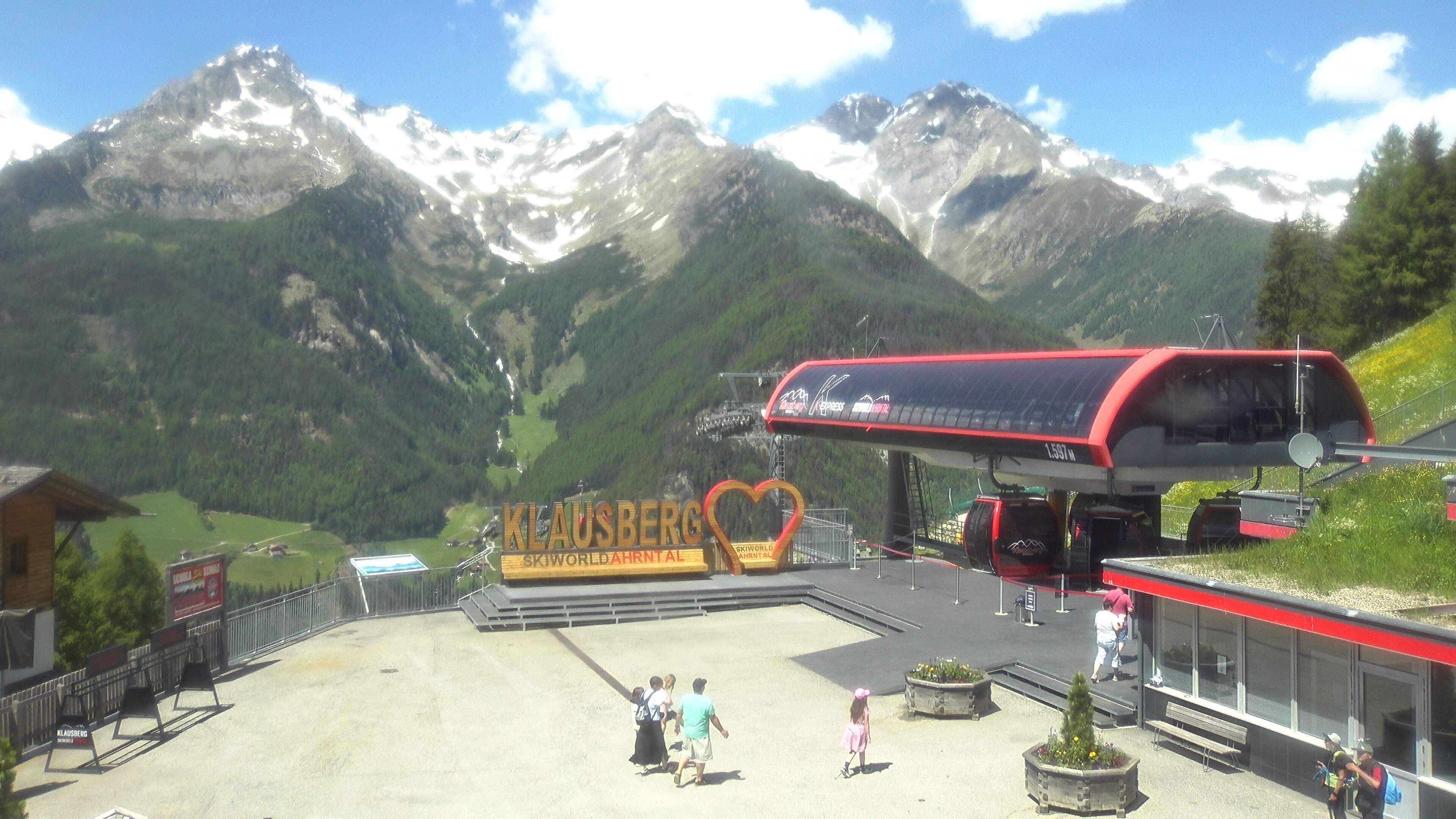 Archiv Foto Webcam Bergstation Klausberg