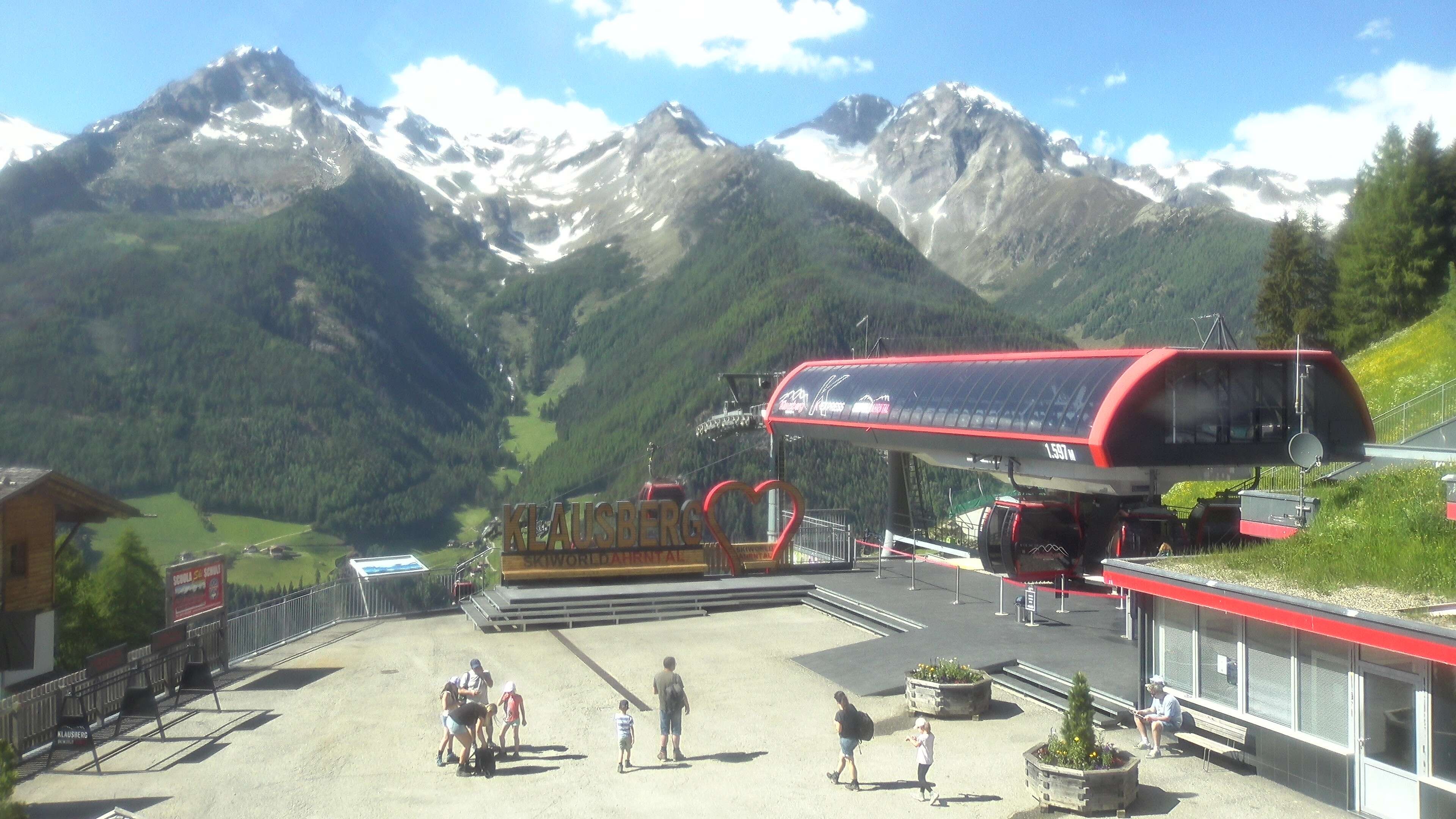 Archiv Foto Webcam Bergstation Klausberg
