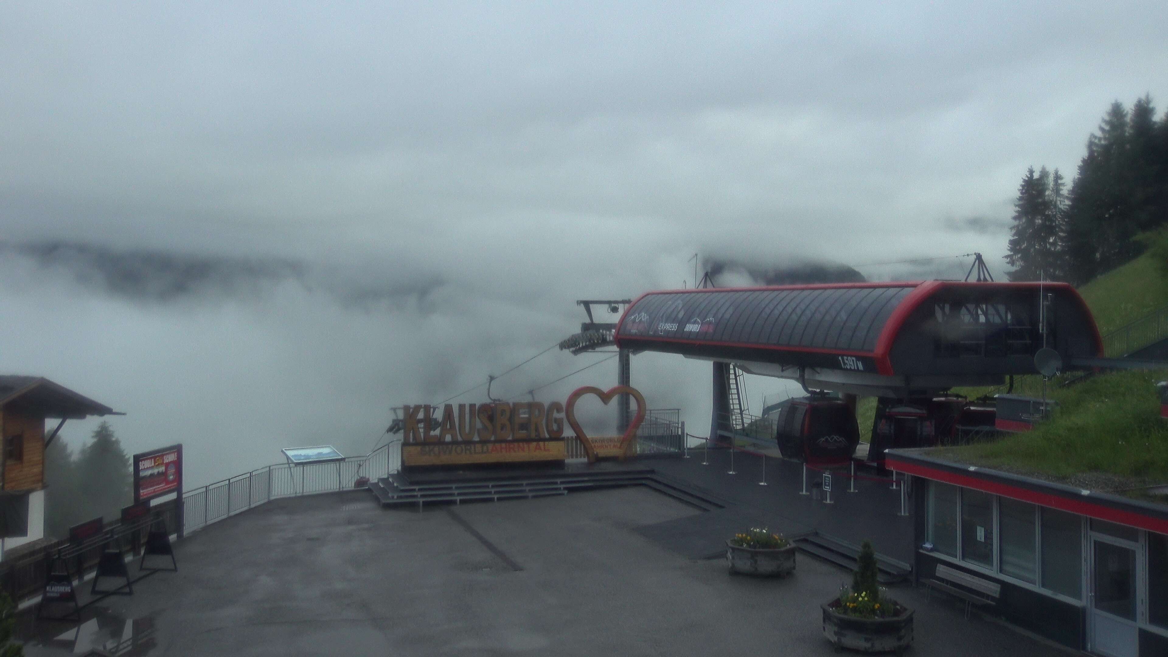 Archiv Foto Webcam Bergstation Klausberg