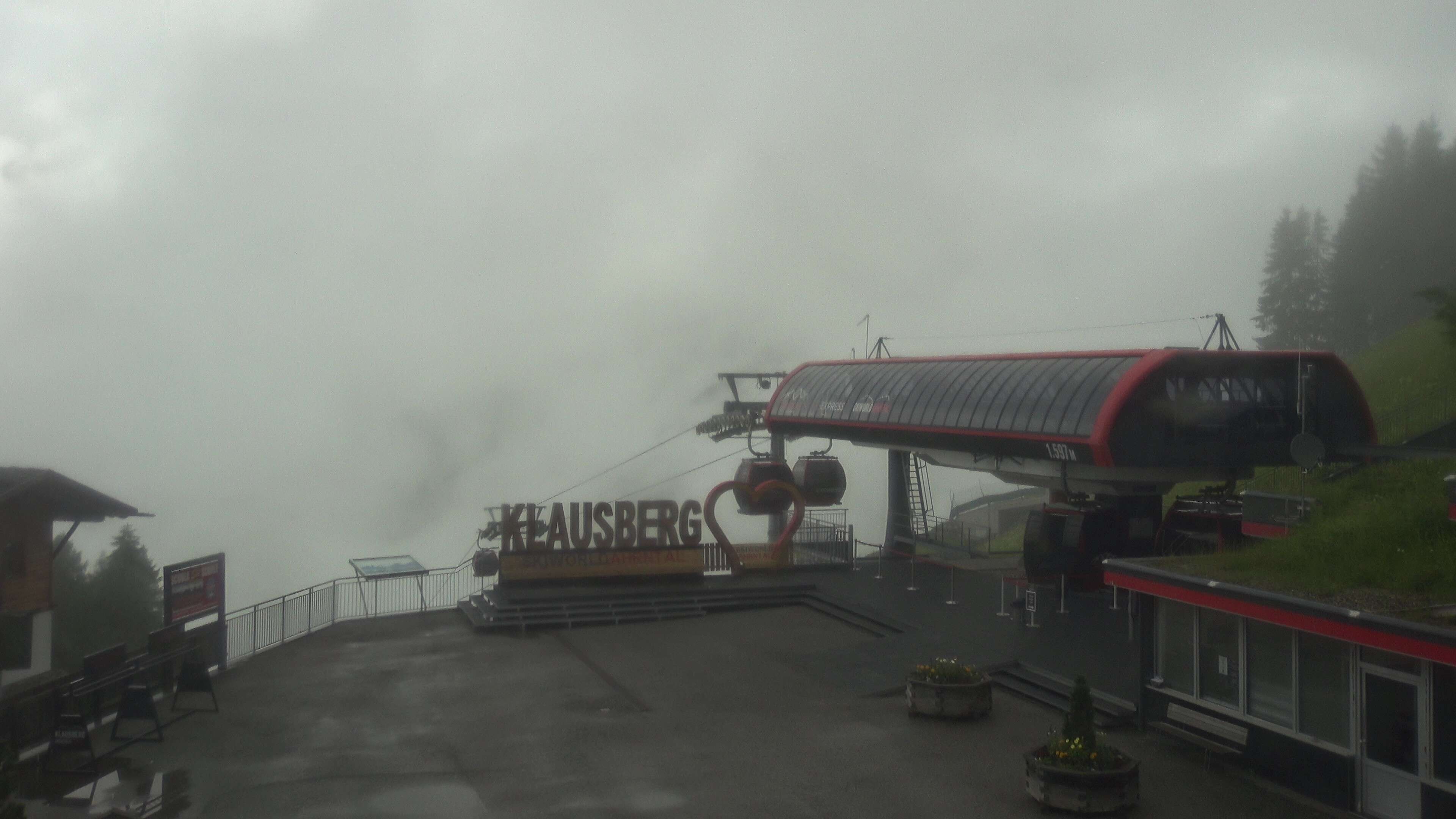 Archiv Foto Webcam Bergstation Klausberg