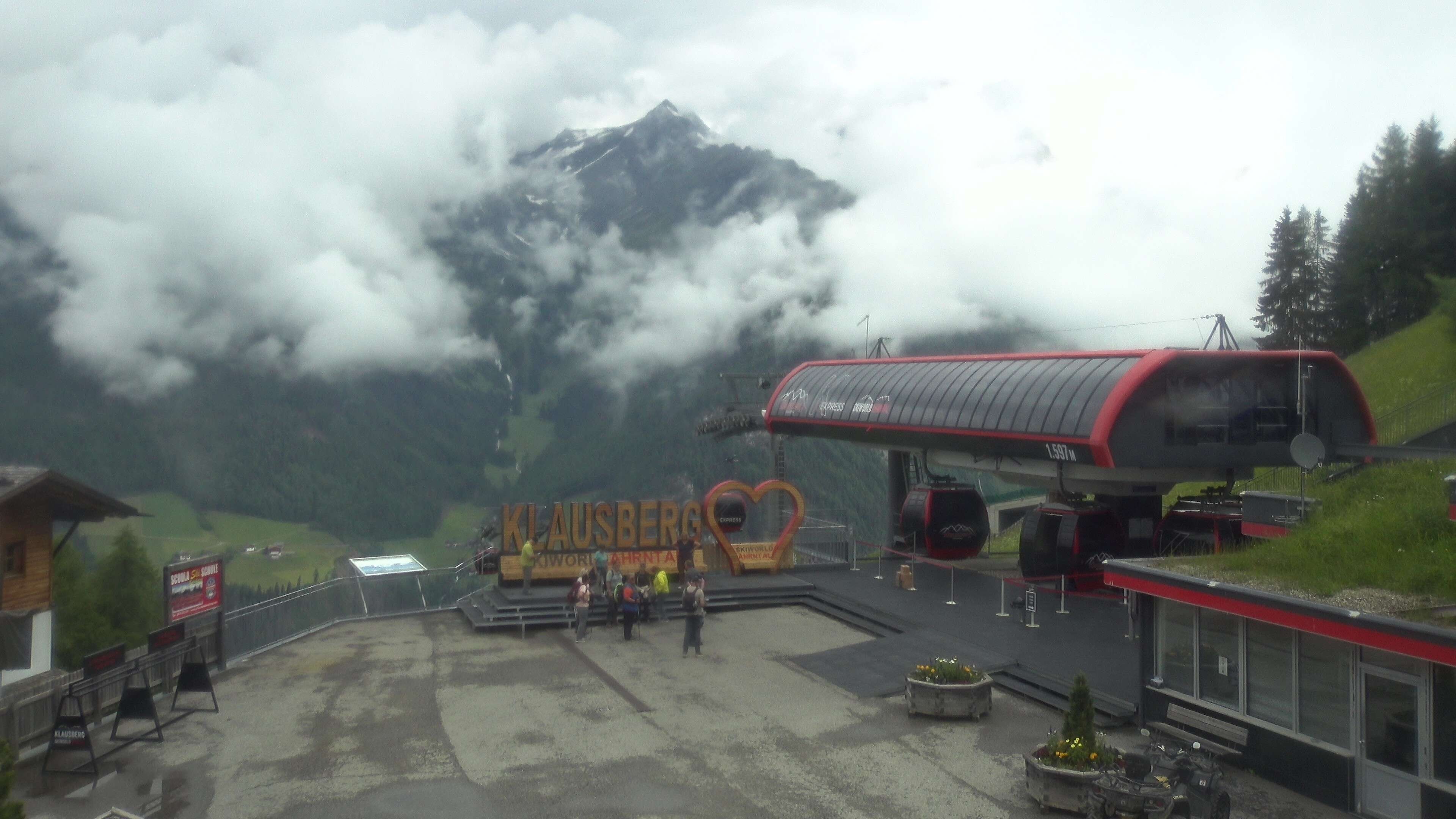 Archiv Foto Webcam Bergstation Klausberg