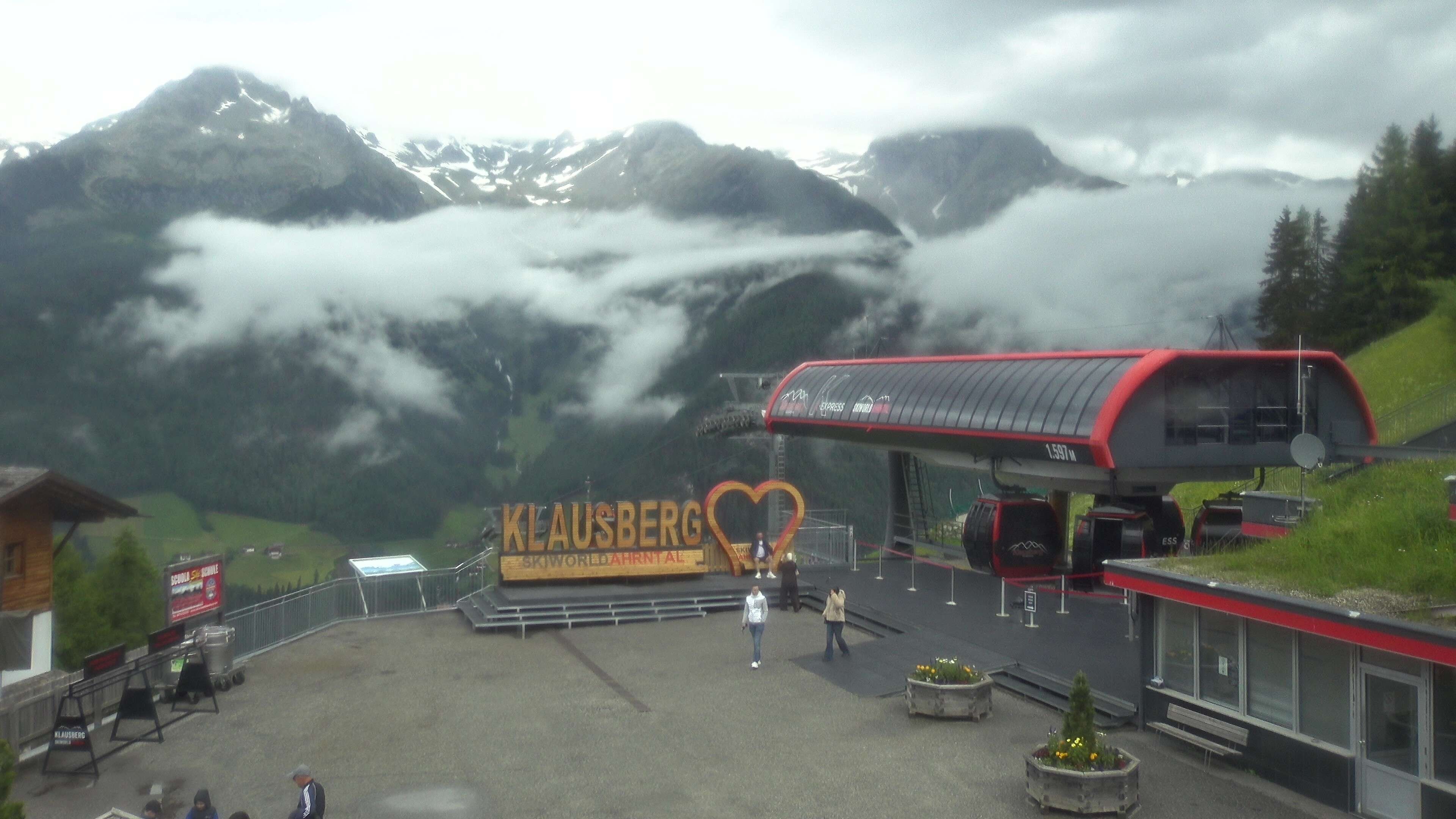 Archiv Foto Webcam Bergstation Klausberg