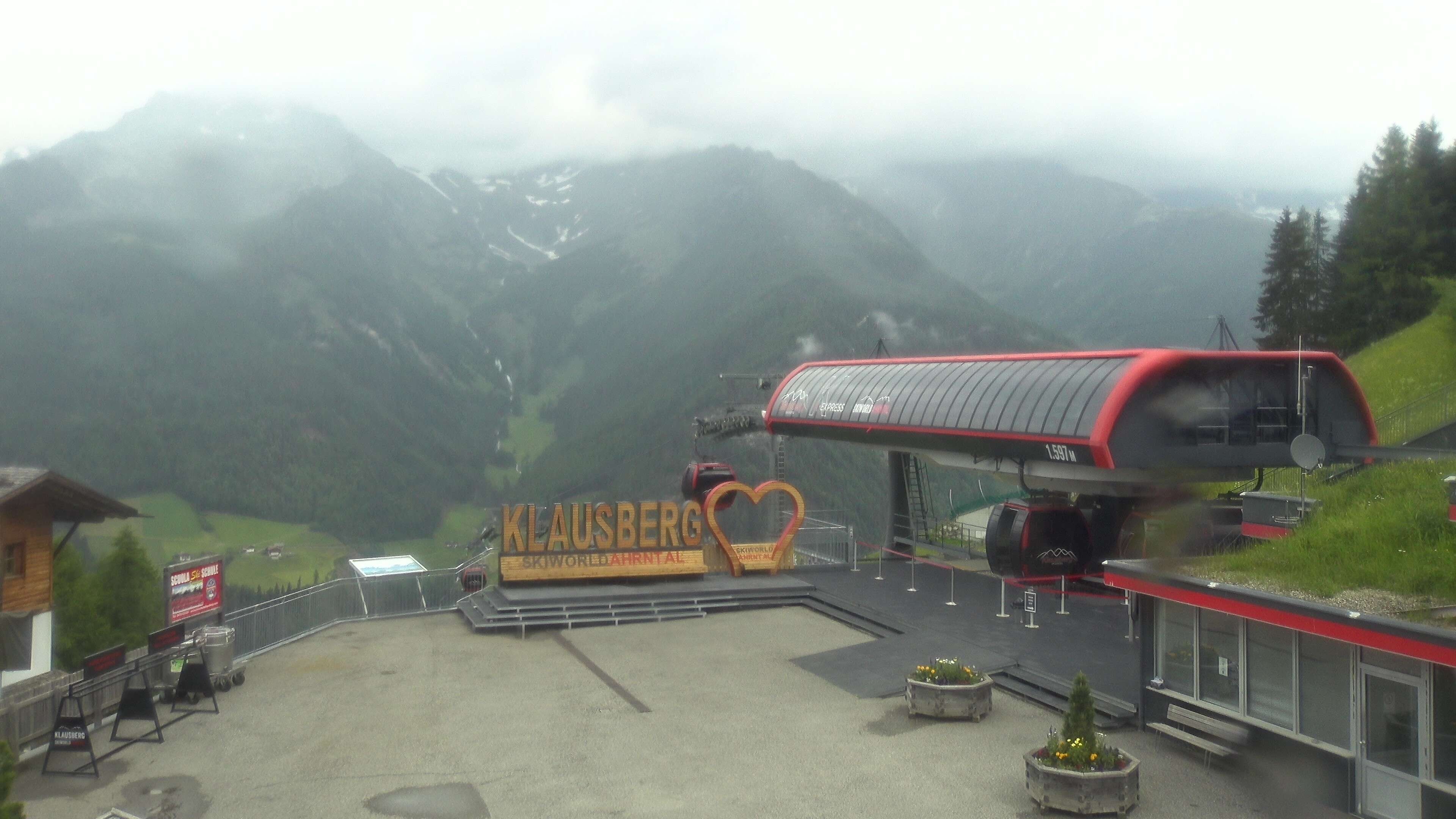 Archiv Foto Webcam Bergstation Klausberg