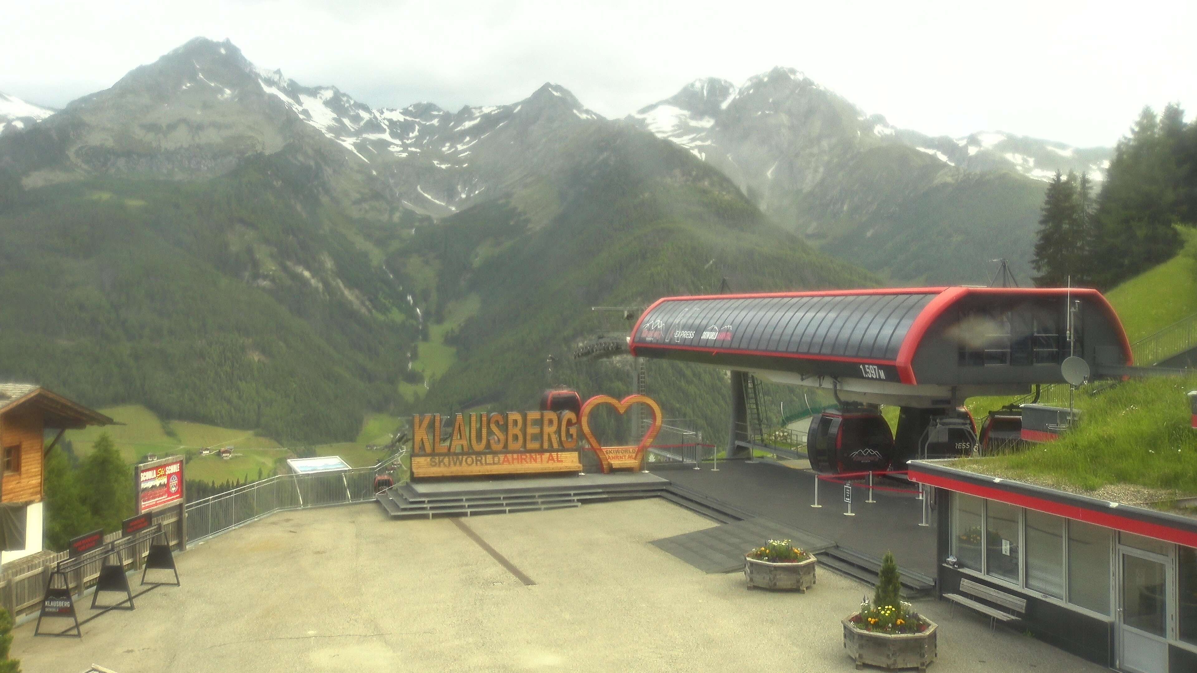 Archiv Foto Webcam Bergstation Klausberg