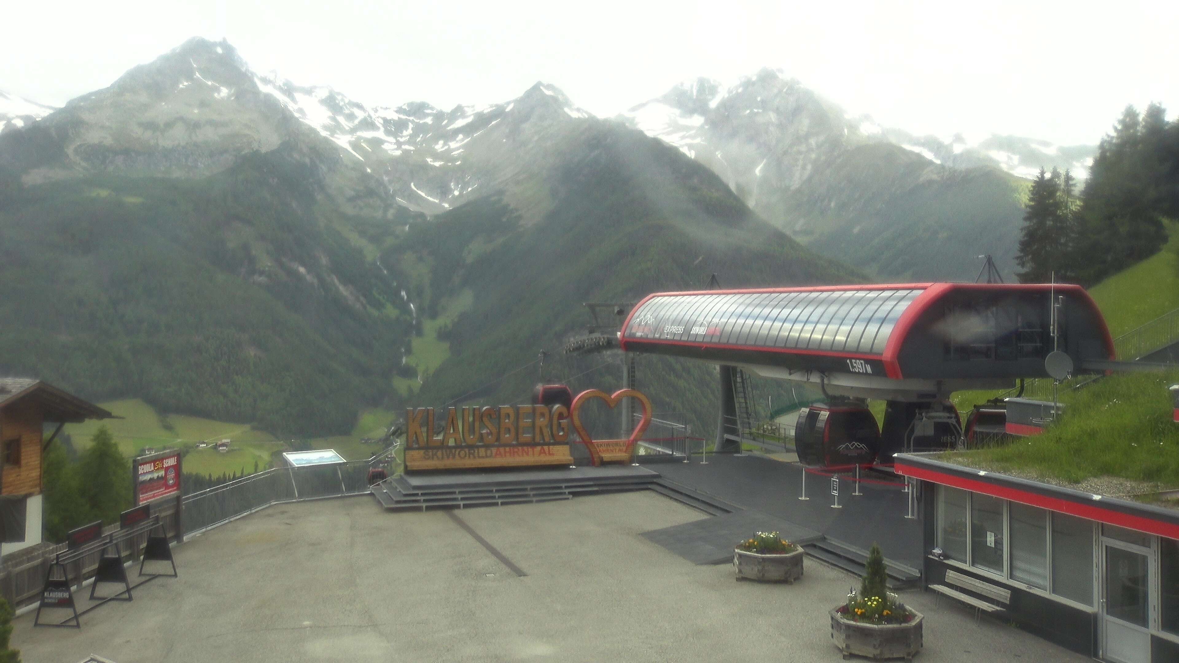 Archiv Foto Webcam Bergstation Klausberg