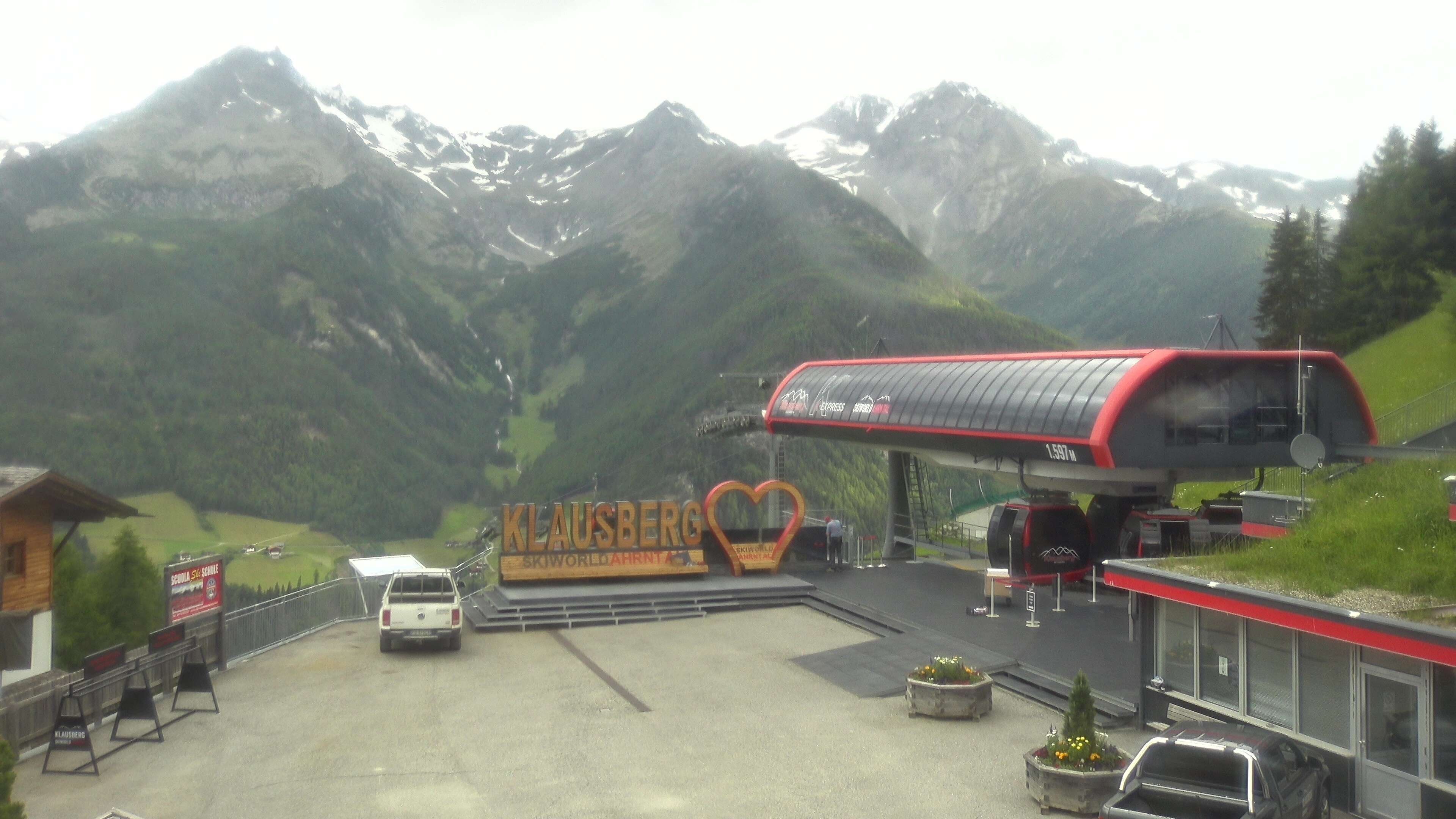 Archiv Foto Webcam Bergstation Klausberg