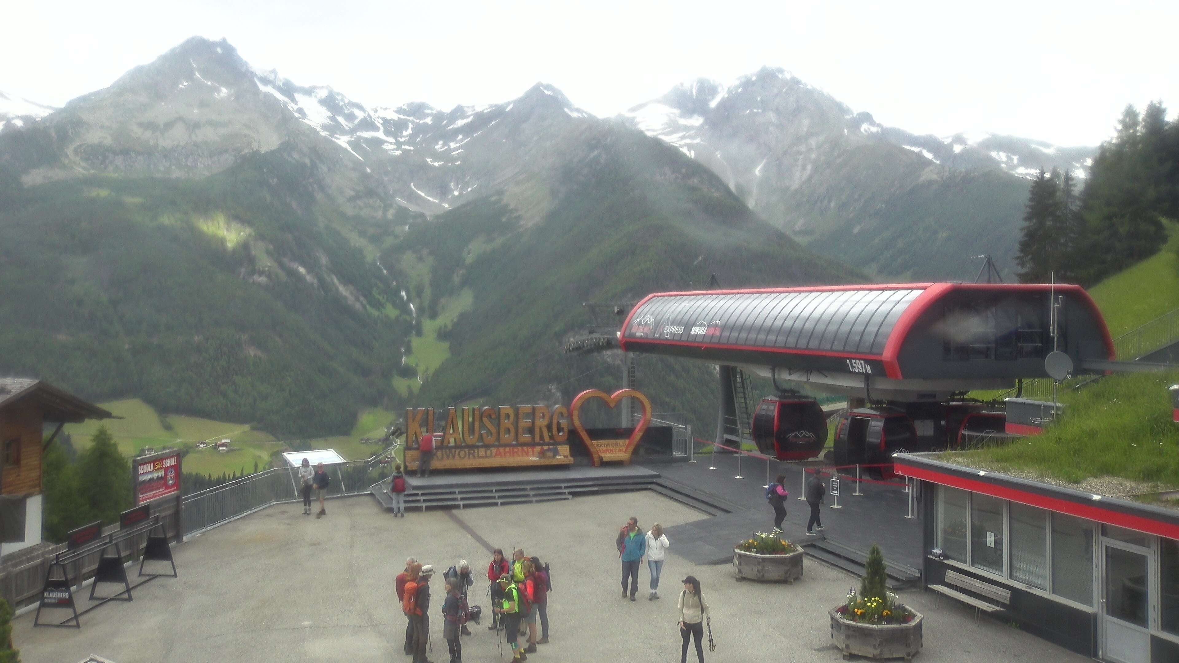 Archiv Foto Webcam Bergstation Klausberg