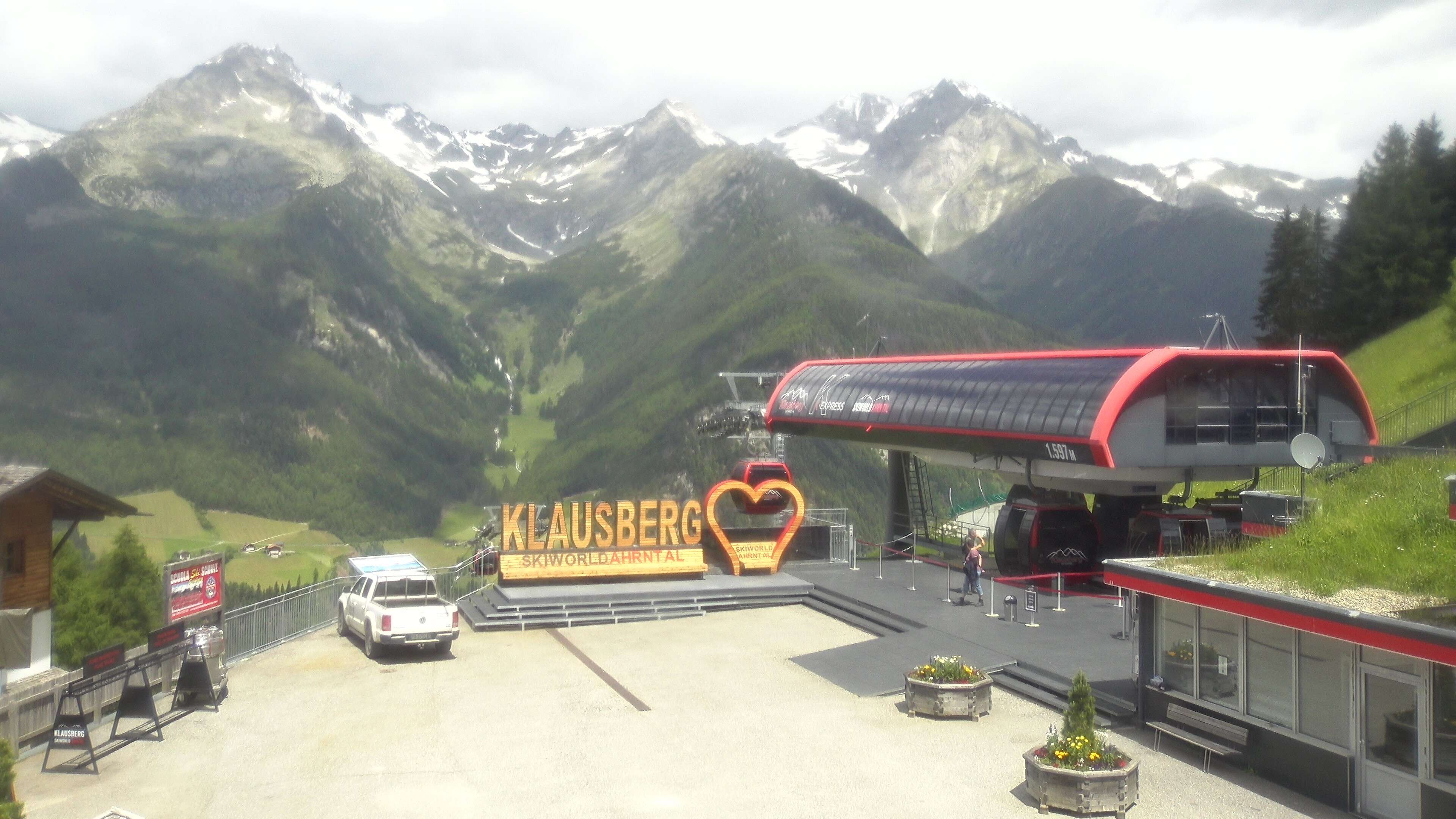 Archiv Foto Webcam Bergstation Klausberg