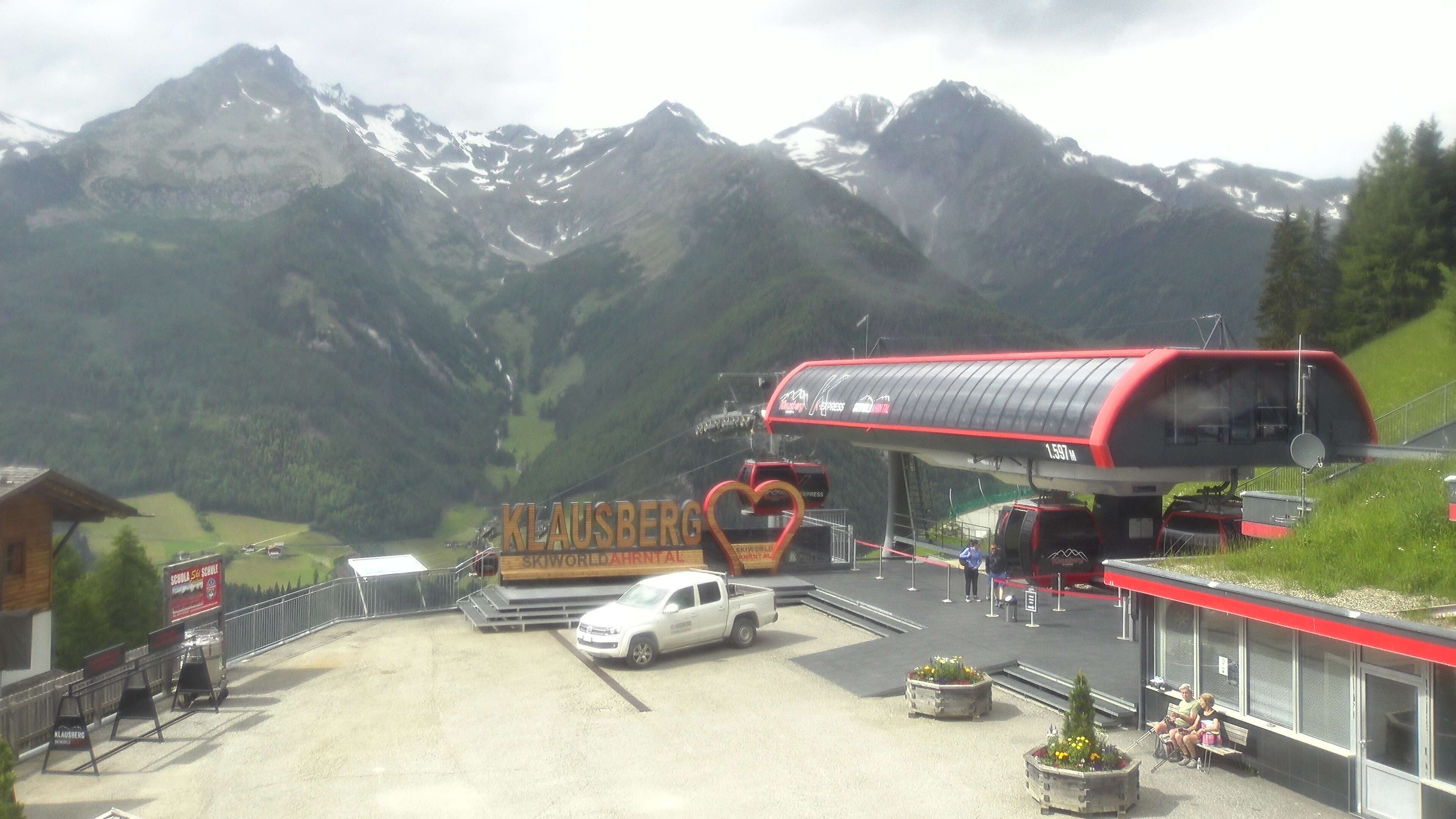 Archiv Foto Webcam Bergstation Klausberg